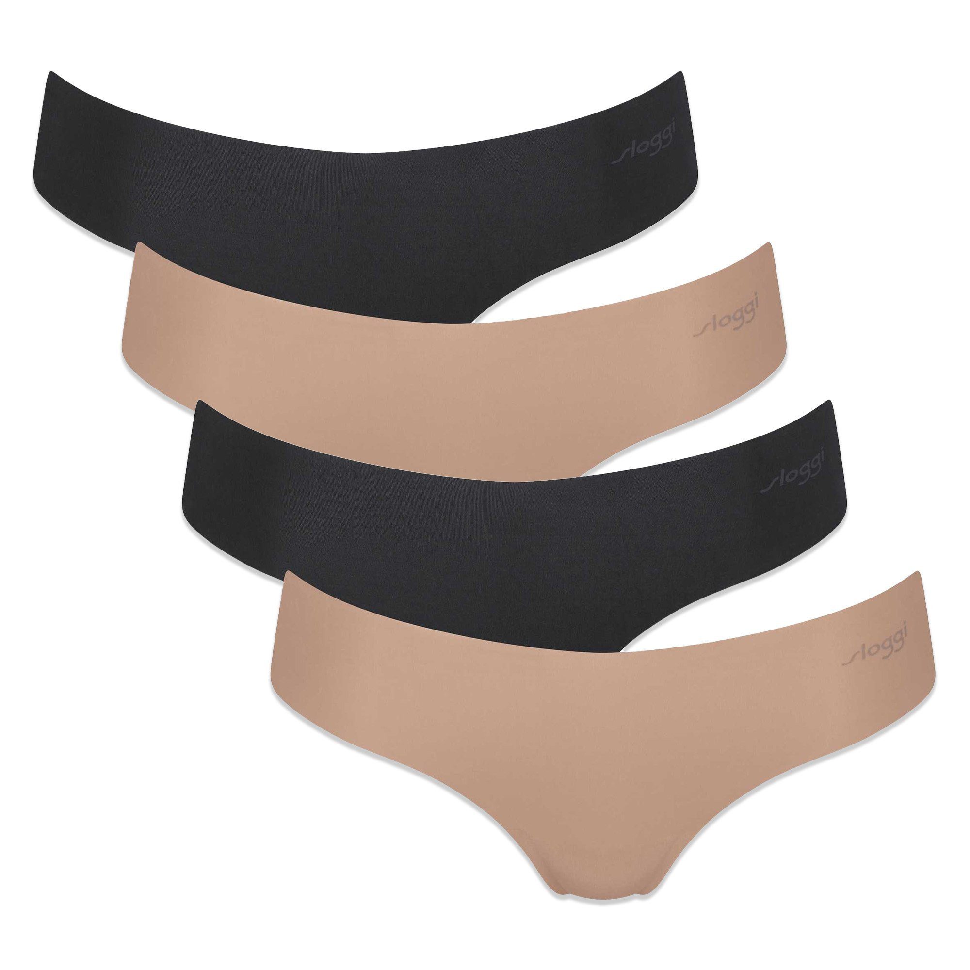 String Damen String 4er Pack Polyamid