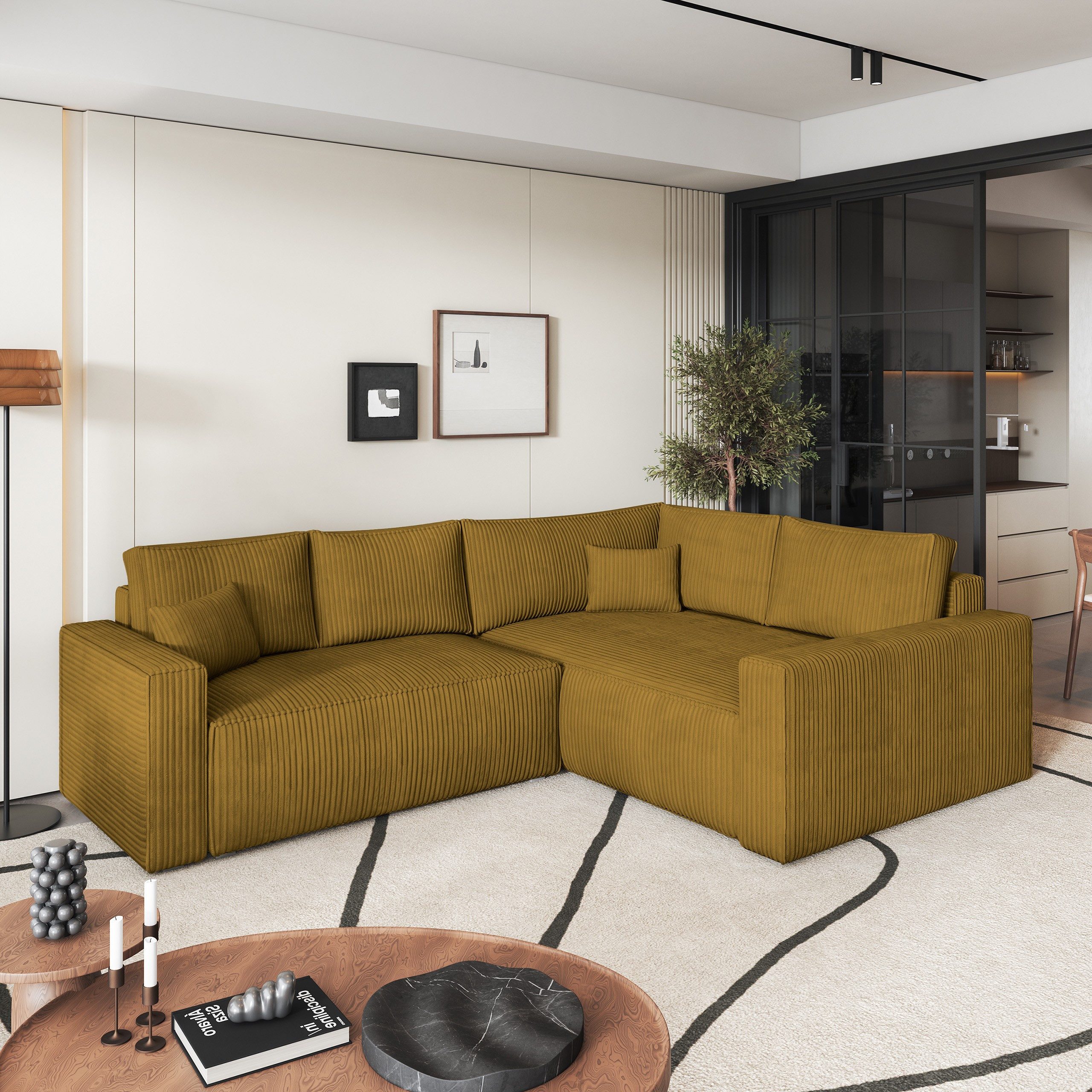 Masseno Ecksofa ERONIS mit Schlaffunktion L-Form, günstig online kaufen
