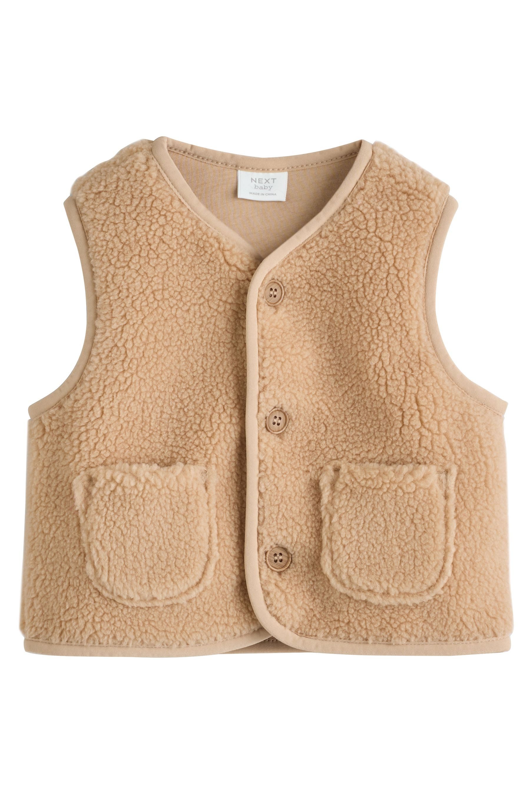 Next Steppweste Babyweste aus Teddyfell (1-tlg)