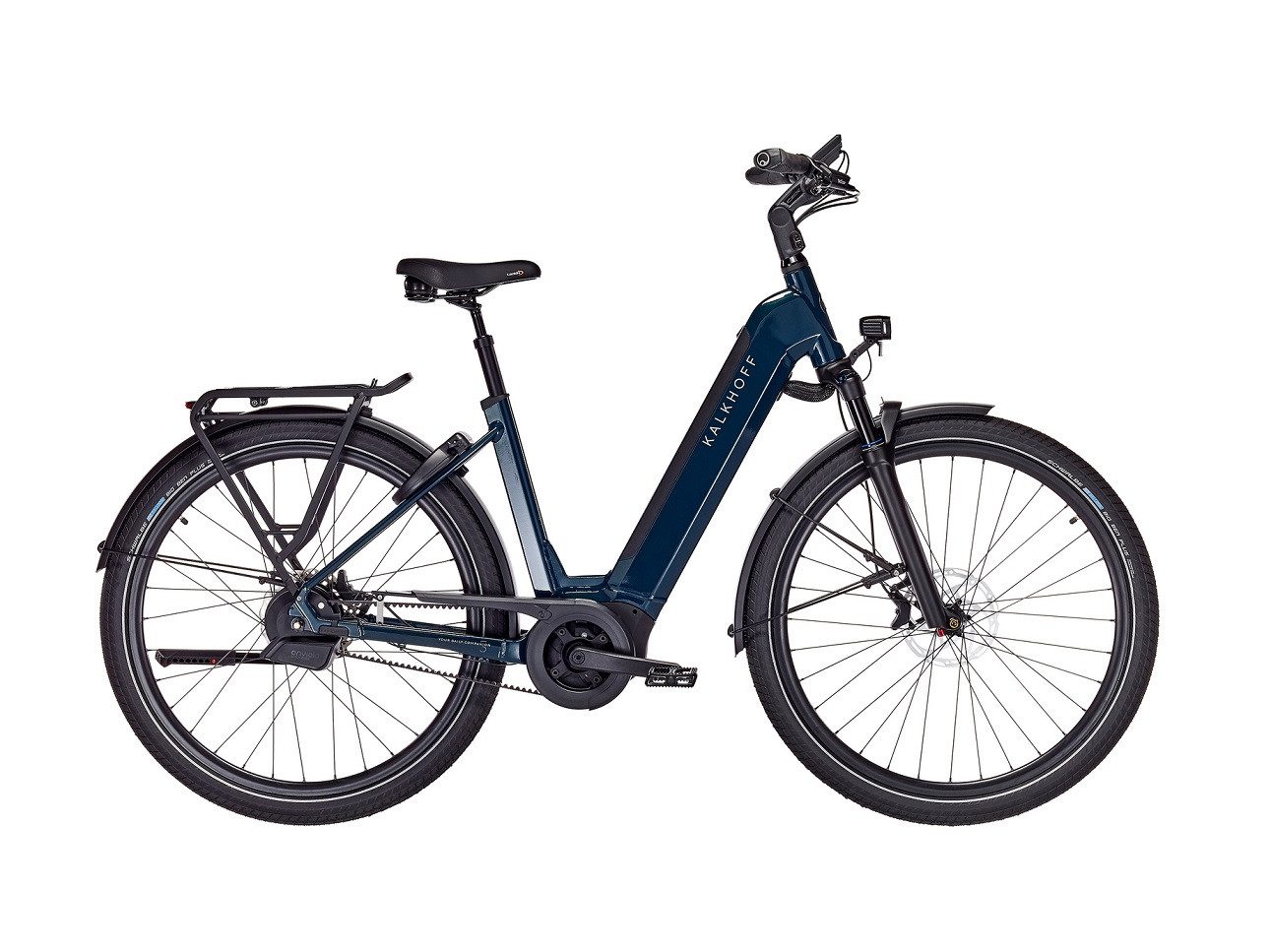 Kalkhoff E-Bike Kalkhoff Image 5+ Exite BLX 625 Damen grün 2025, Enviolo Trekking automatic, Enviolo, Bosch Performance Line smart System, 625 Wh