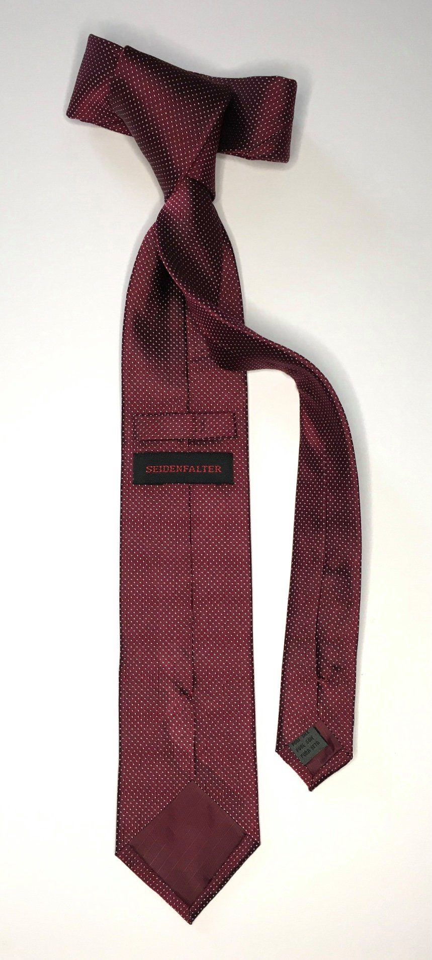 Seidenfalter Krawatte Seidenfalter 6cm Design Wine Picoté Picoté edlen Seidenfalter Krawatte Krawatte im