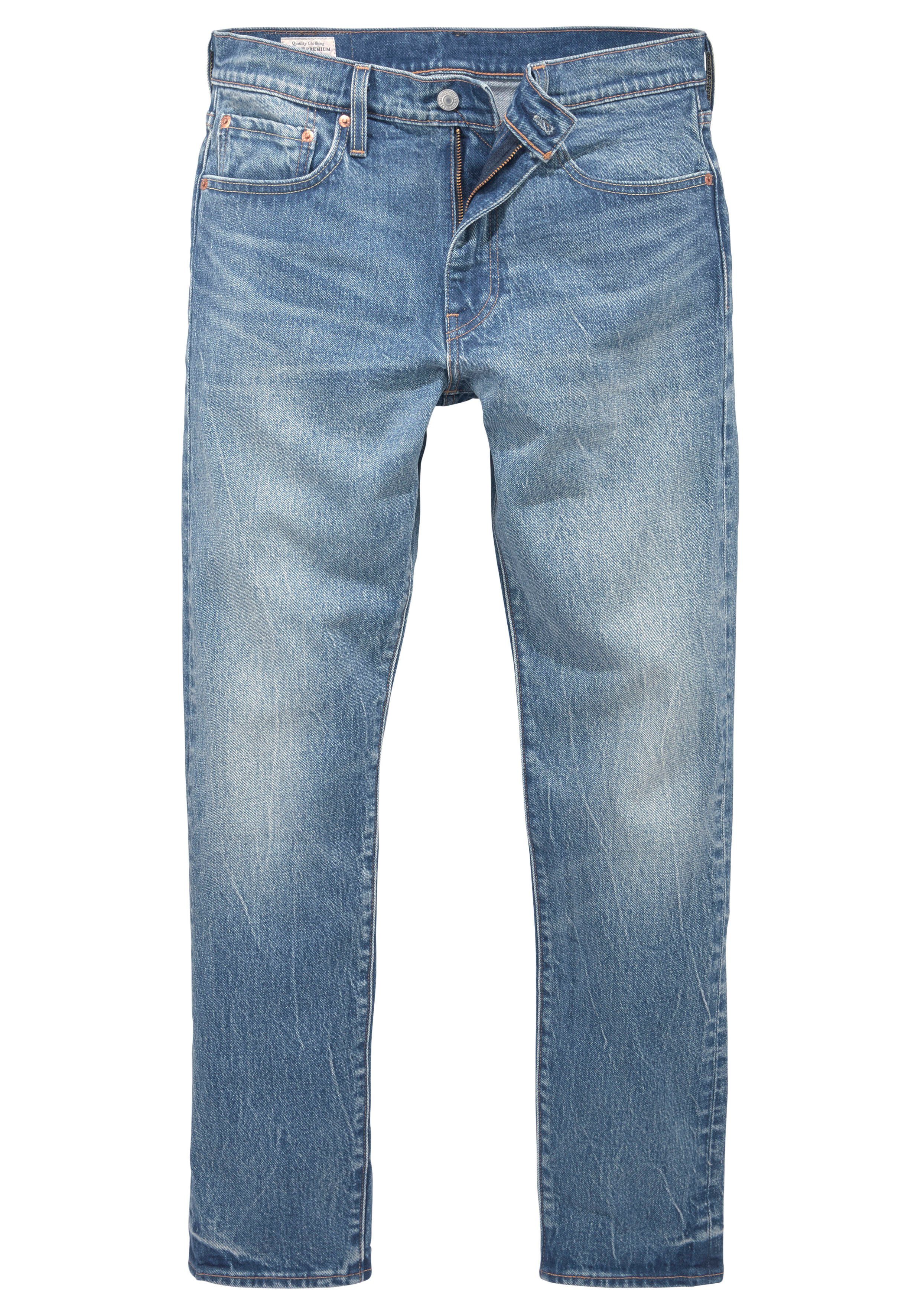 Levi's® Tapered-fit-Jeans 512 IT mit Fit Taper MONEY Markenlabel BAG Slim