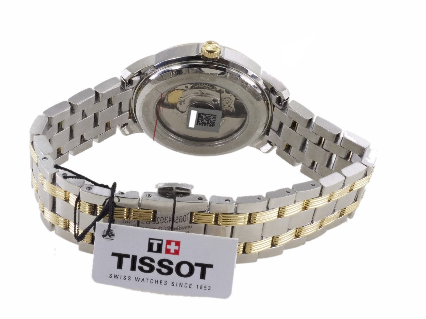 Tissot Automatikuhr Tissot Herren Automatik Uhr MATICS III T-Classic T0654302203100, (Gold)