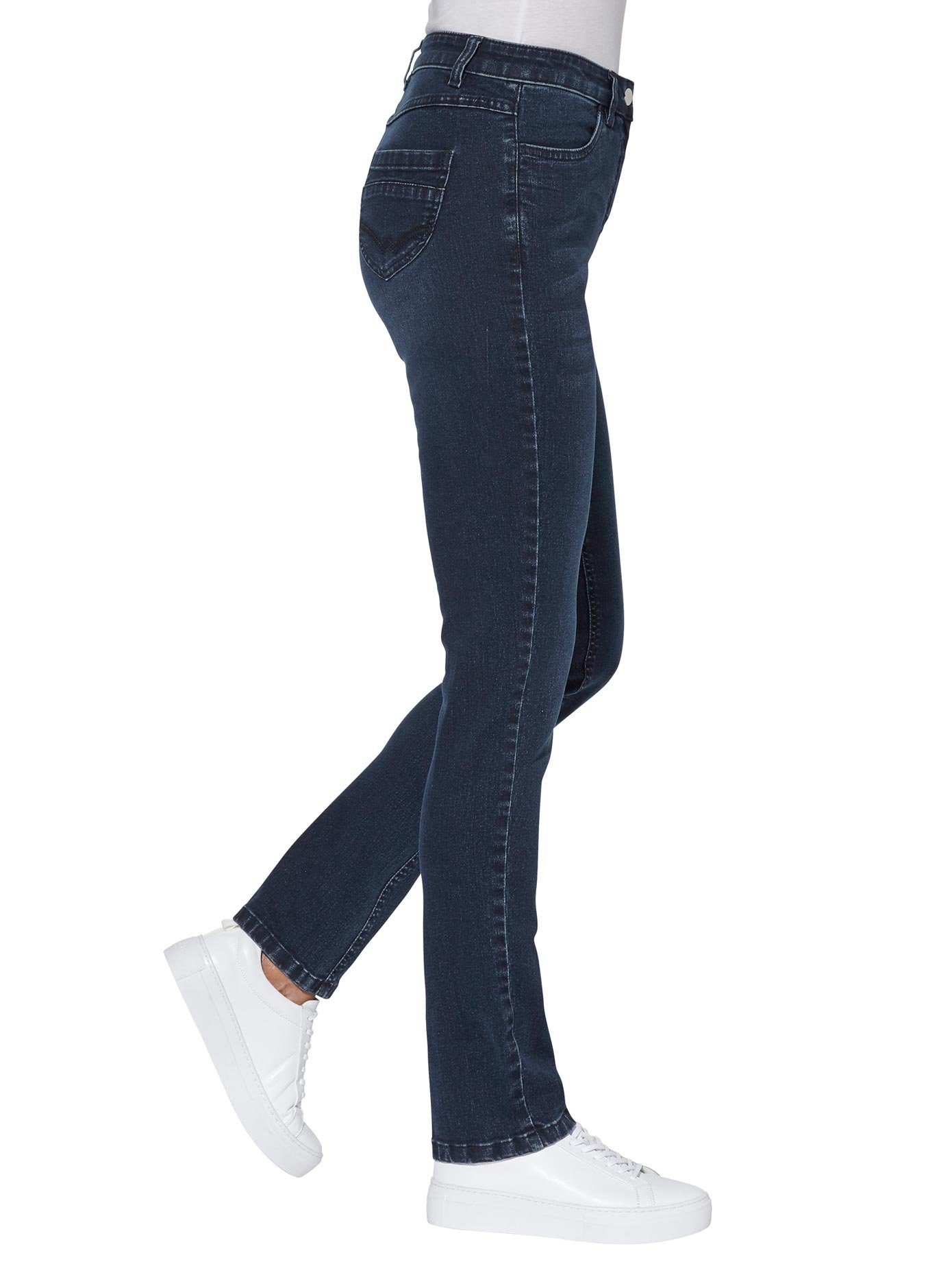 Damen Jeans Classic Basics Bequeme Jeans (1-tlg)