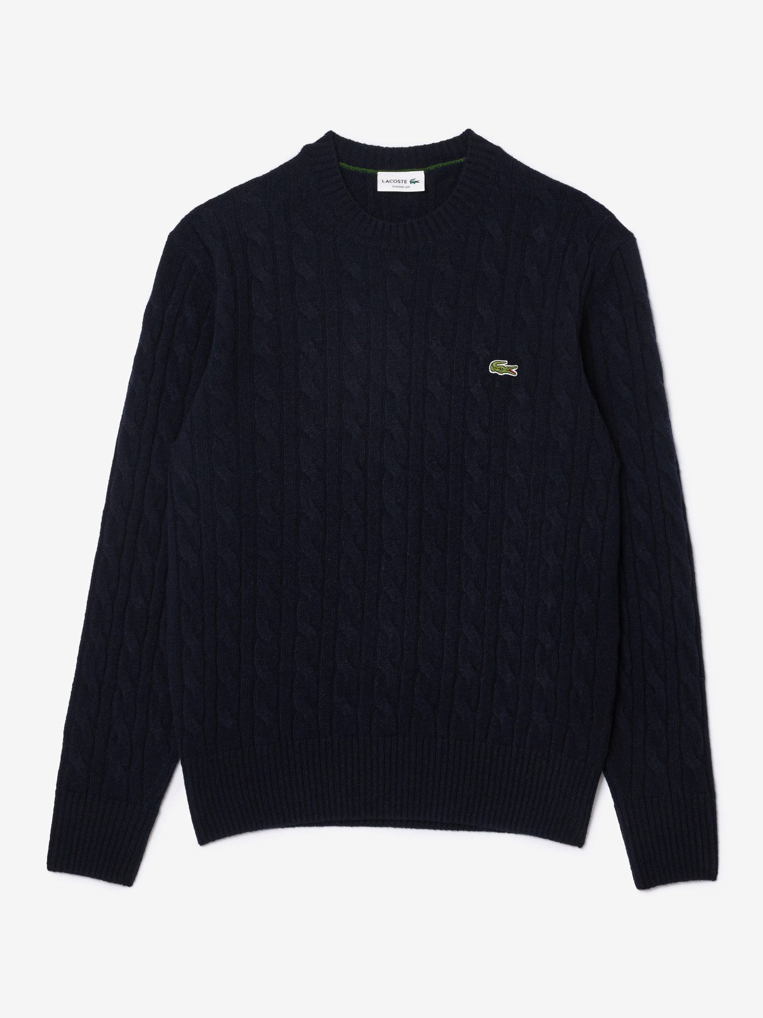 Lacoste Sweatshirt Lacoste Cable Knit Sweater  günstig online kaufen