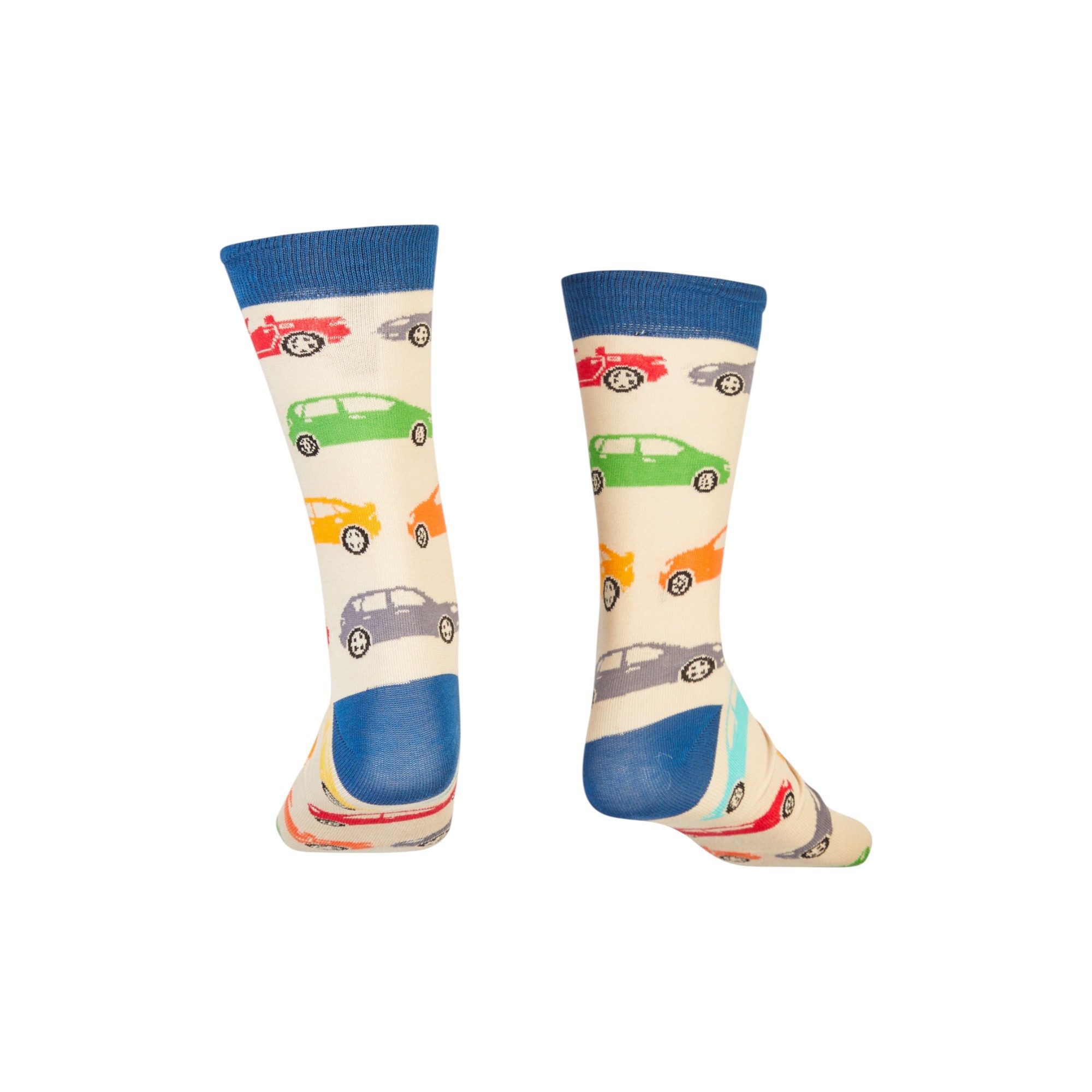 AbgeStrumpft Freizeitsocken Abgestrumpft Socken Auto (1 Paar, 1-Paar, 1 Paar) lustiges Design