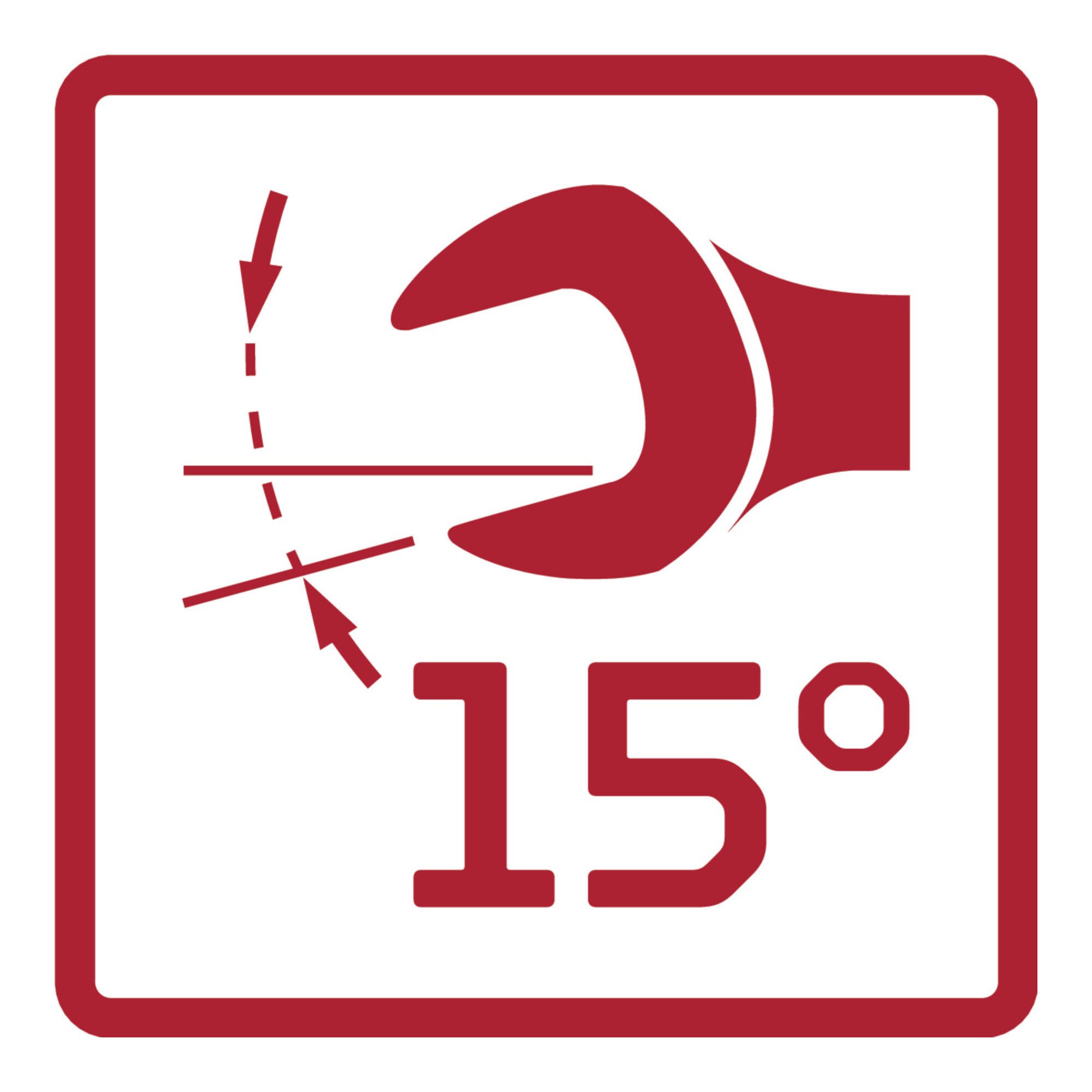Gedore Red Innensechskantschlüssel Gedore red Doppelmaulschlüssel, SW 14+15 mm, metrisch, Schraubenschlüs