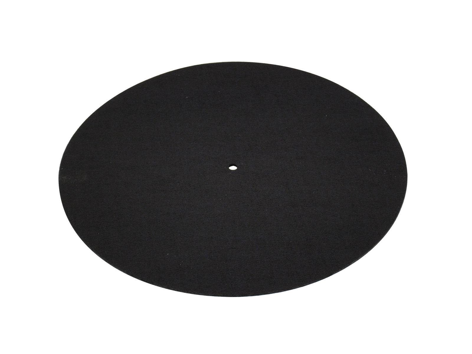 Plattenspieler-Schutzhülle Slipmat, antistatisch, neutral schwarz