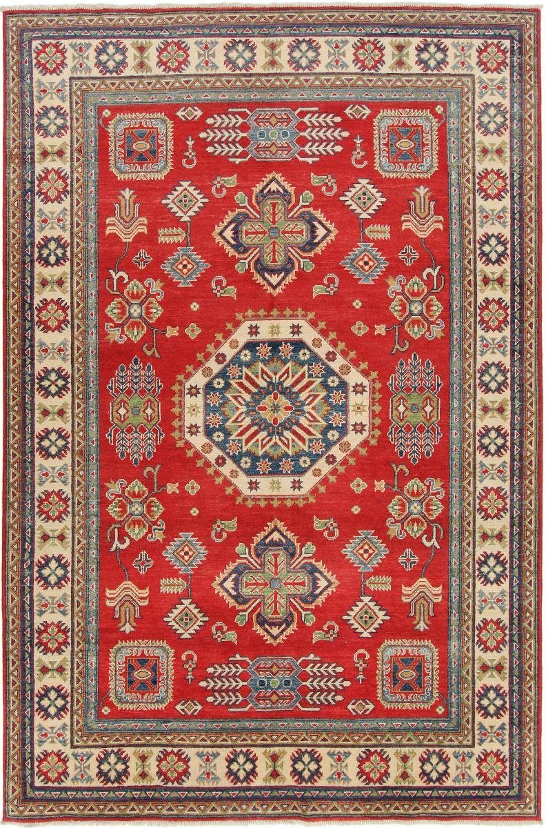 Orientteppich Kazak 181x273 Handgeknüpfter Orientteppich, Nain Trading, rechteckig, Höhe: 5 mm