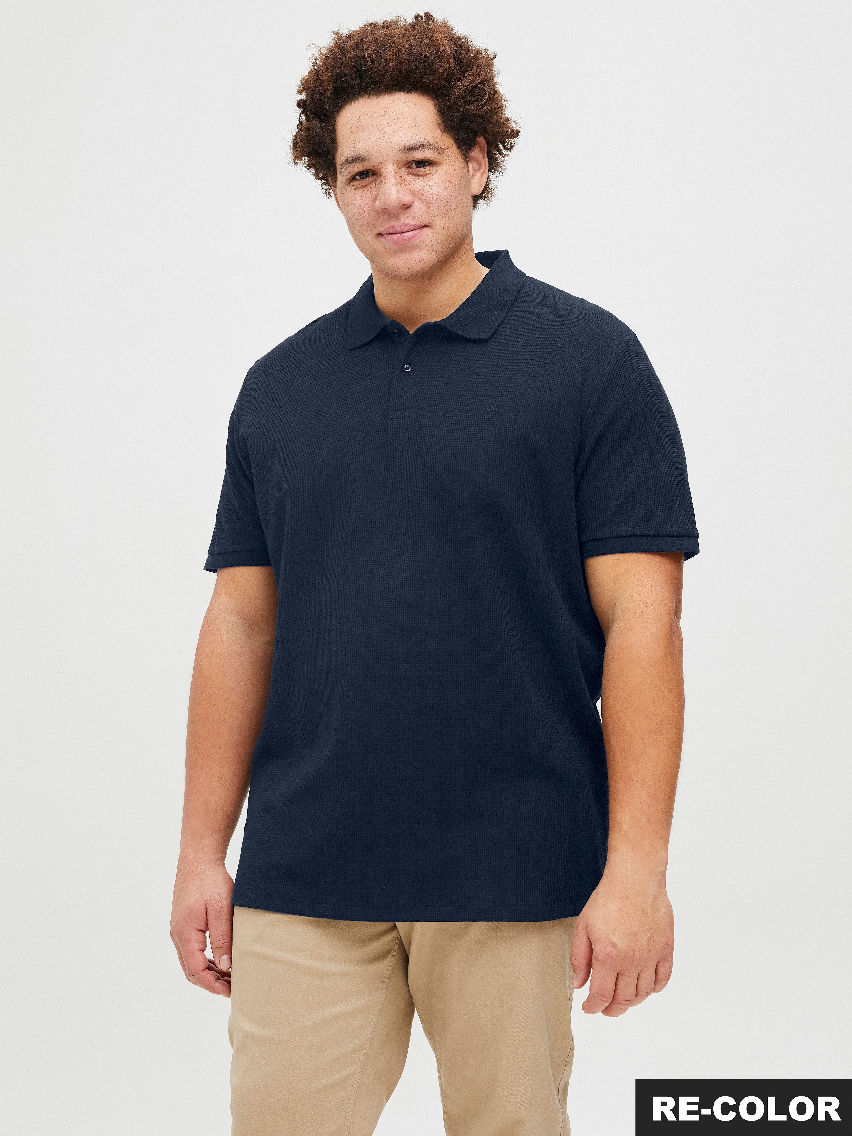 Jack & Jones PlusSize Poloshirt JJEAUSTIN POLO SS NOOS PLS mit Polokragen günstig online kaufen
