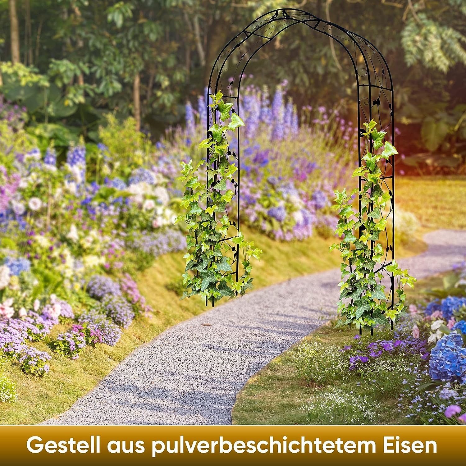 Defactoshop Rosenbogen Rosenbogen Rosensäule Gartenbogen Rankgitter günstig online kaufen