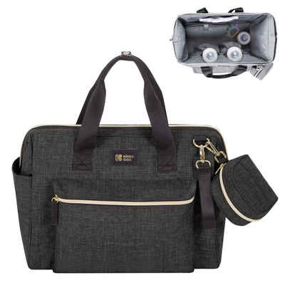 Kikkaboo Wickeltasche Tasche Maxi Wickelunterlage (1-tlg), kleine Tasche, Reißverschluss