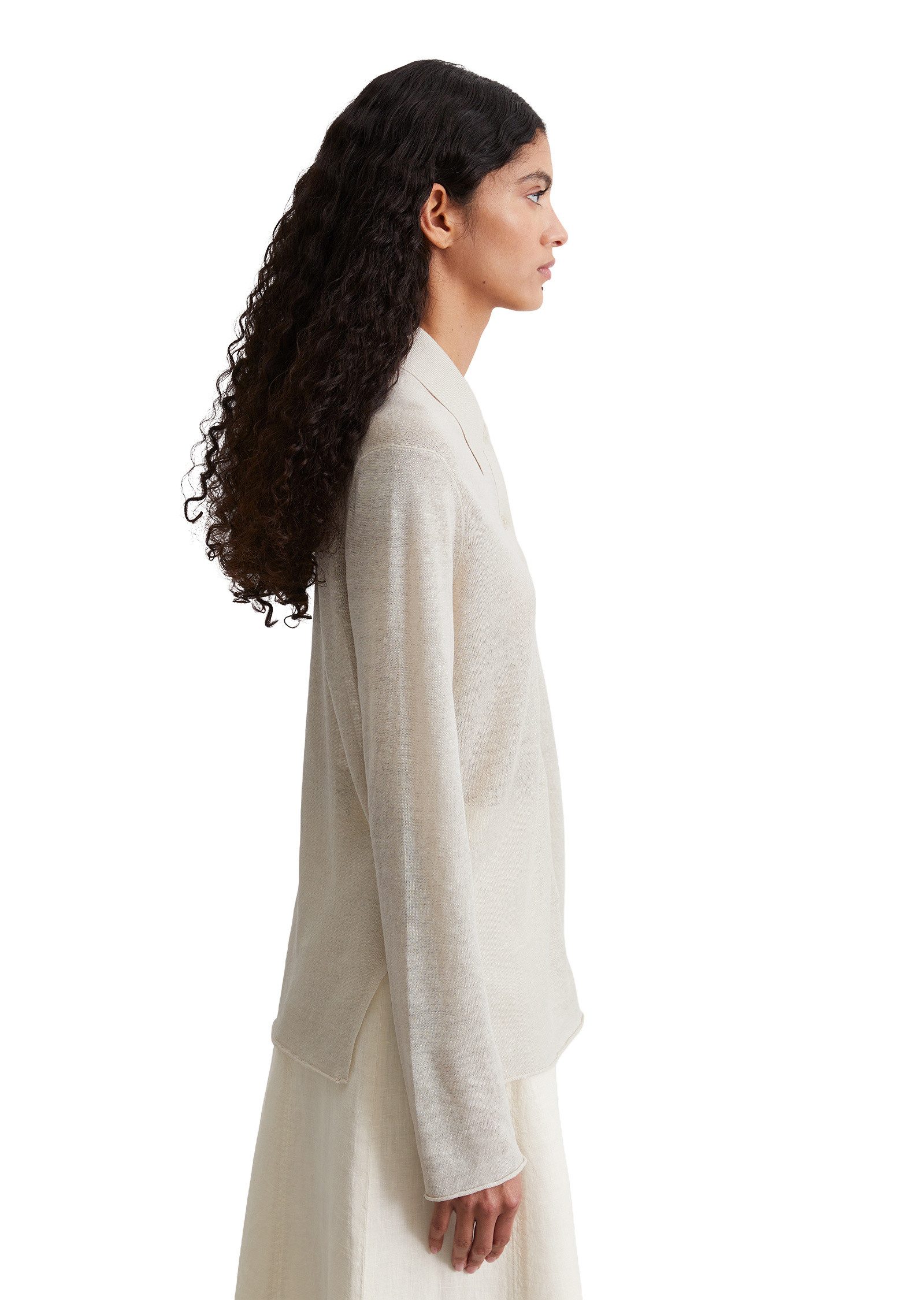 Marc O'Polo Cardigan aus reinem Leinen günstig online kaufen