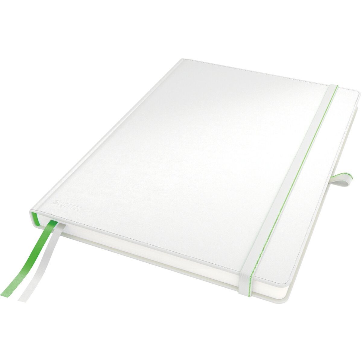 LEITZ Notizbuch Notizbuch Complete A4 kariert weiß
