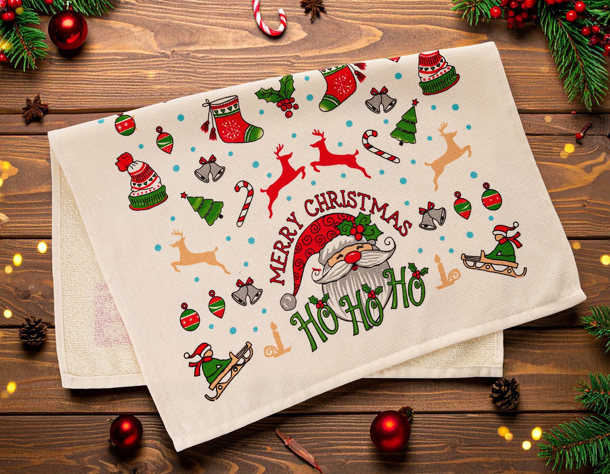 L'Essentiel Maison Geschirrtuch Xmas, (Set, 2-tlg., 2er Weihnachts-Geschirr günstig online kaufen