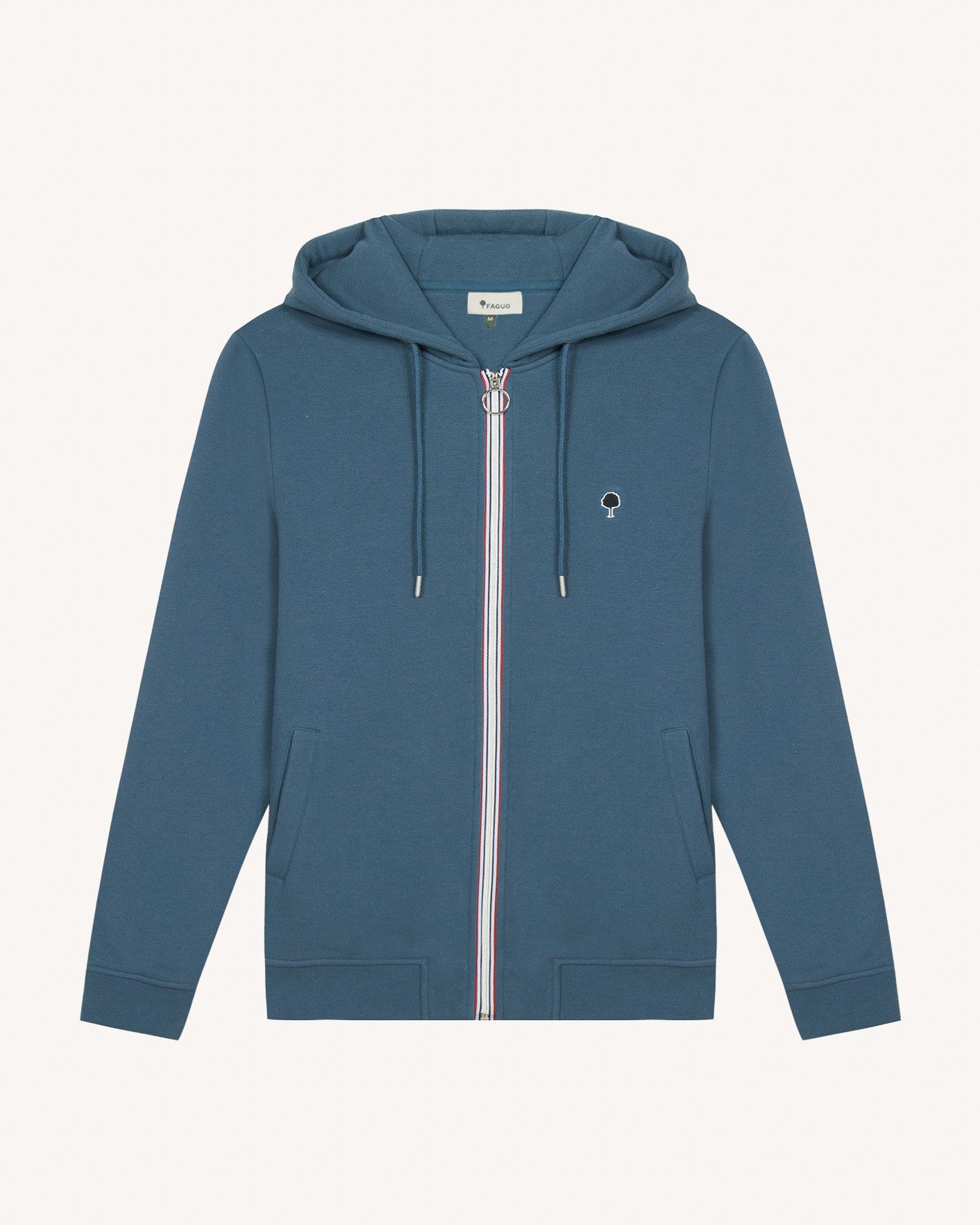 FAGUO Kapuzensweatjacke Mesnil Knit