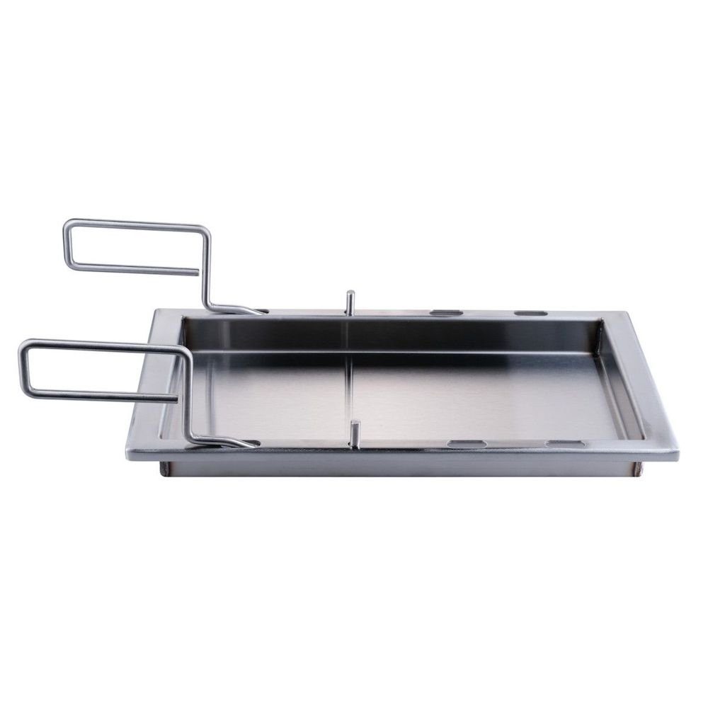 CHEFGASTRO® Grillpfanne Plancha Einsatzpfanne für Weber Spirit 200 Edelstahl