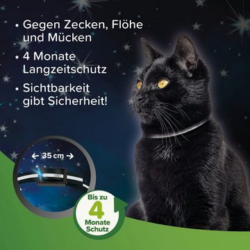 beaphar Zeckenhalsband Beaphar Zecken- und Flohschutz Halsband reflektierend für Katzen - 35
