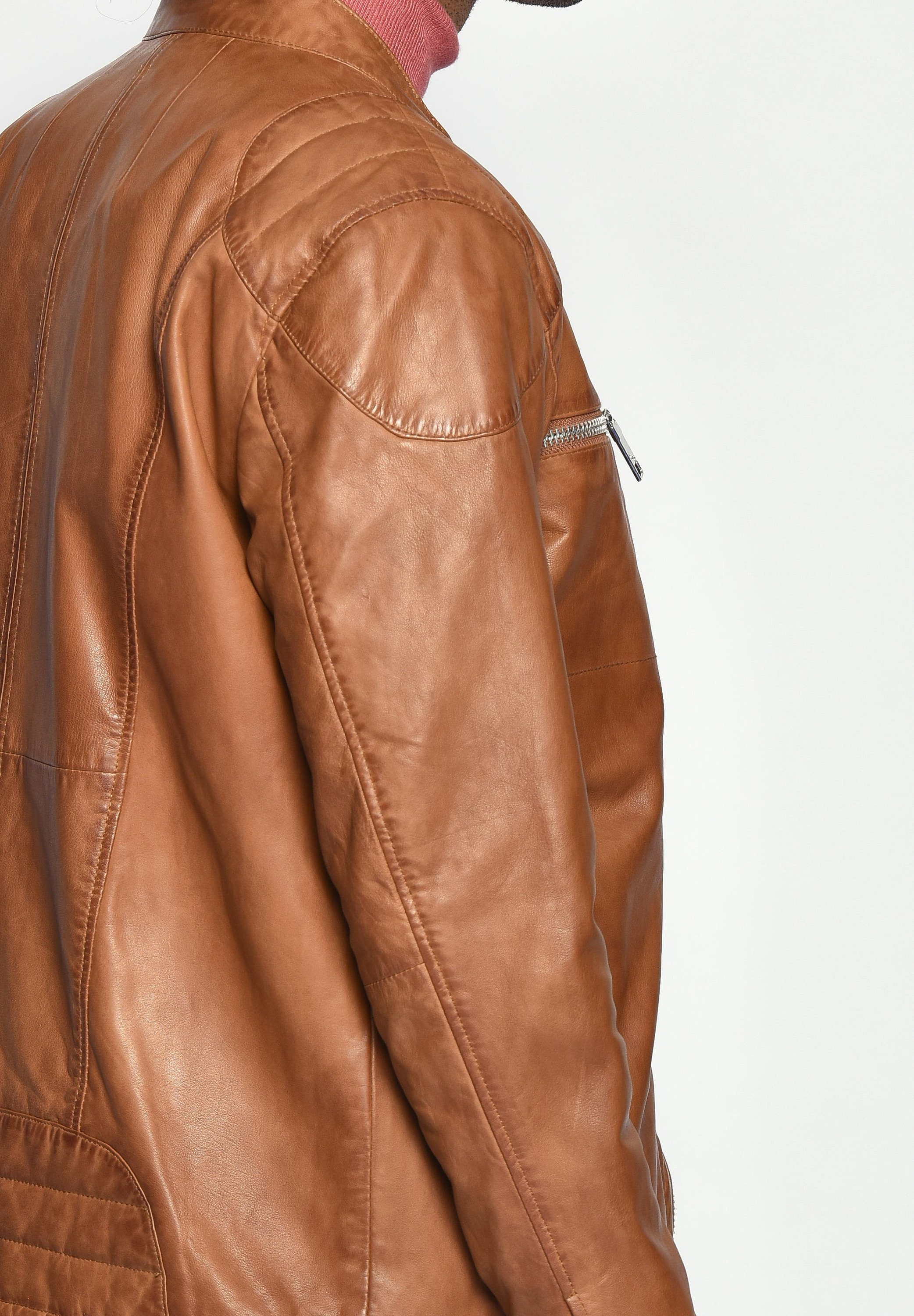Maze Lederjacke Flint