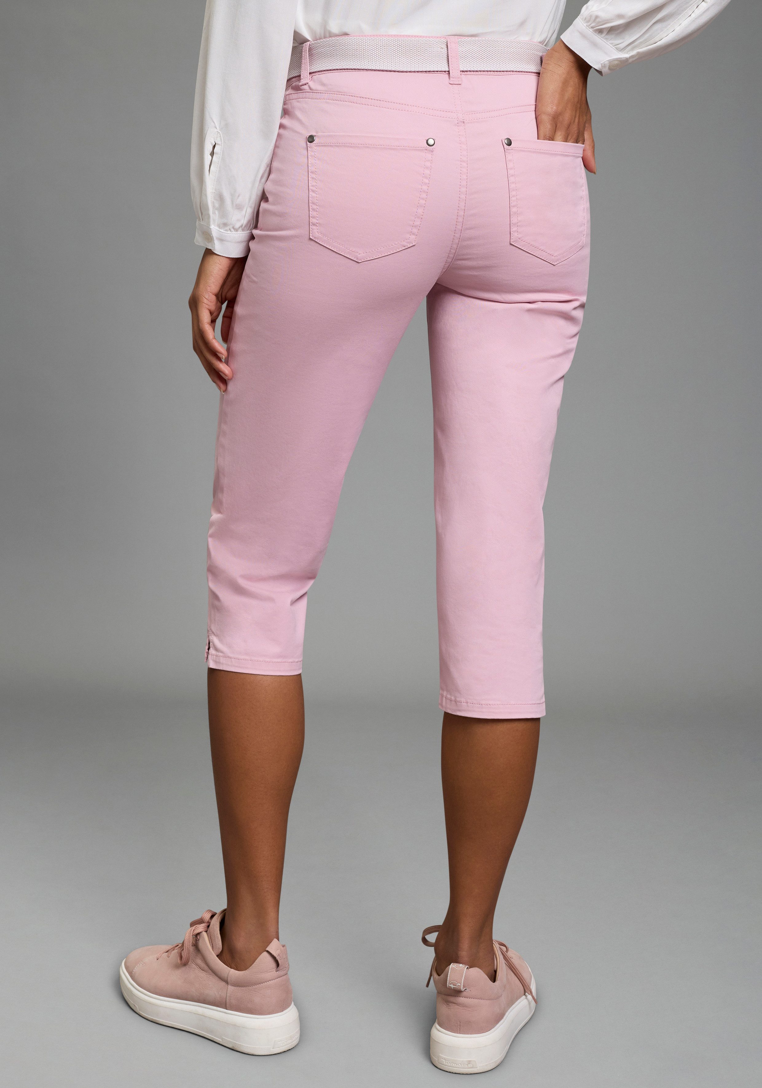 Laura Scott Caprihose Webhose für Casualmode und Streetwear, femininer Stil günstig online kaufen