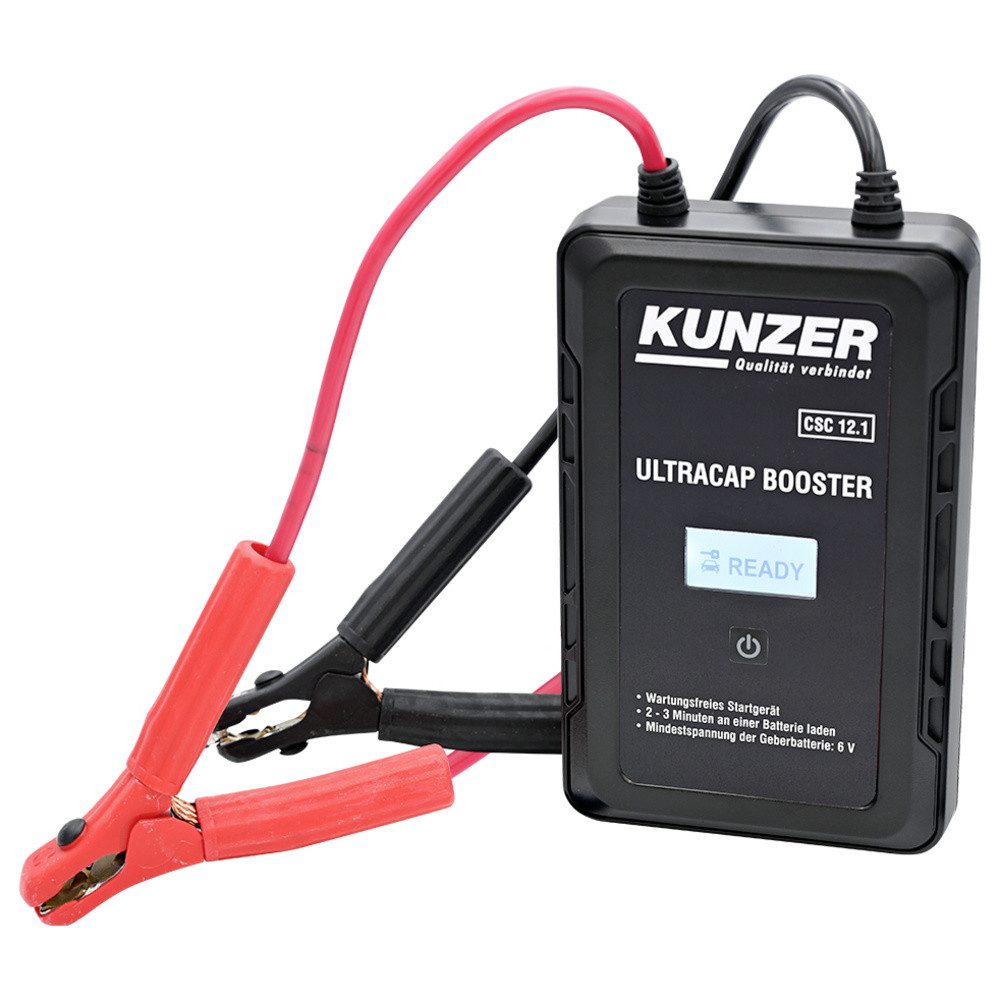 Kunzer Kunzer Kfz-Ladegerät, Schnellstartsystem CSC 12.1 Starthilfestrom (12 Energiestation