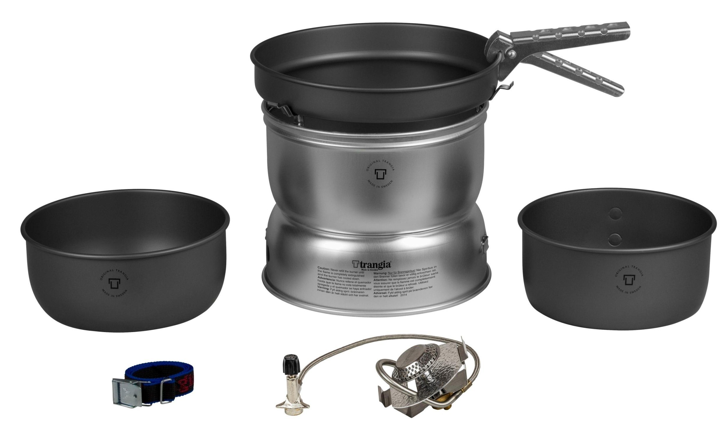 Trangia Gaskocher Trangia Sturmkocher-Set Gas 25-7 UL/HA/GB (geeignet für 3-4 Personen)