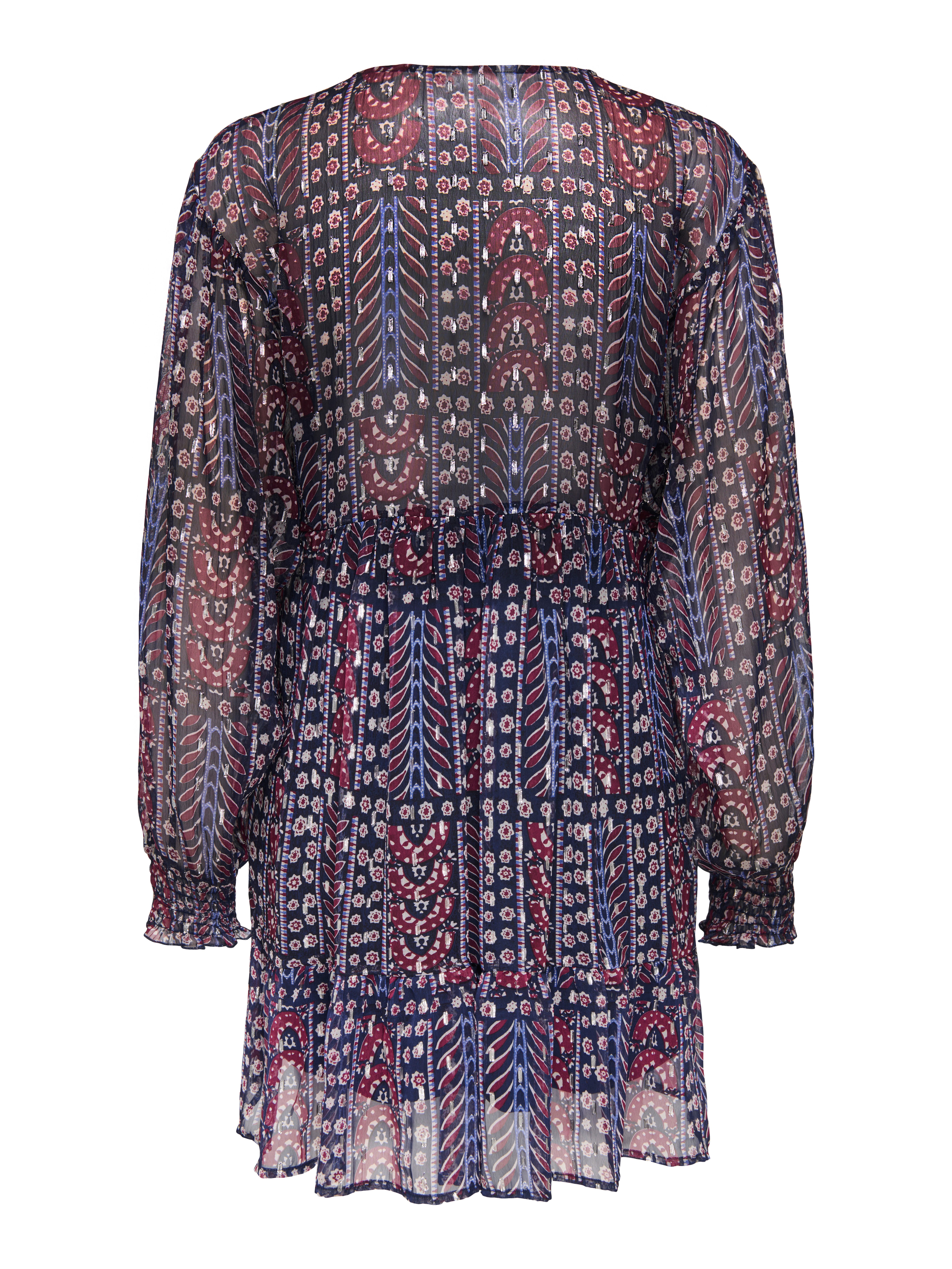 ONLY Chiffonkleid ONLSIRA L/S SHORT DRESS WVN