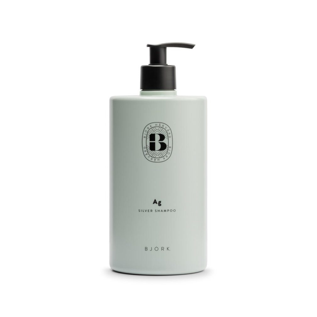 Bjork Haarshampoo Ag Silber Haarshampoo zur Neutralisierung von Gelbtönen 750 ml