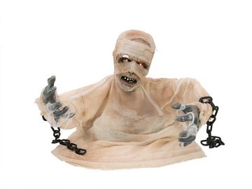 EUROPALMS Fantasy-Figur Halloween Groundbreaker Mumie, animiert 40cm, •Arme formbar
