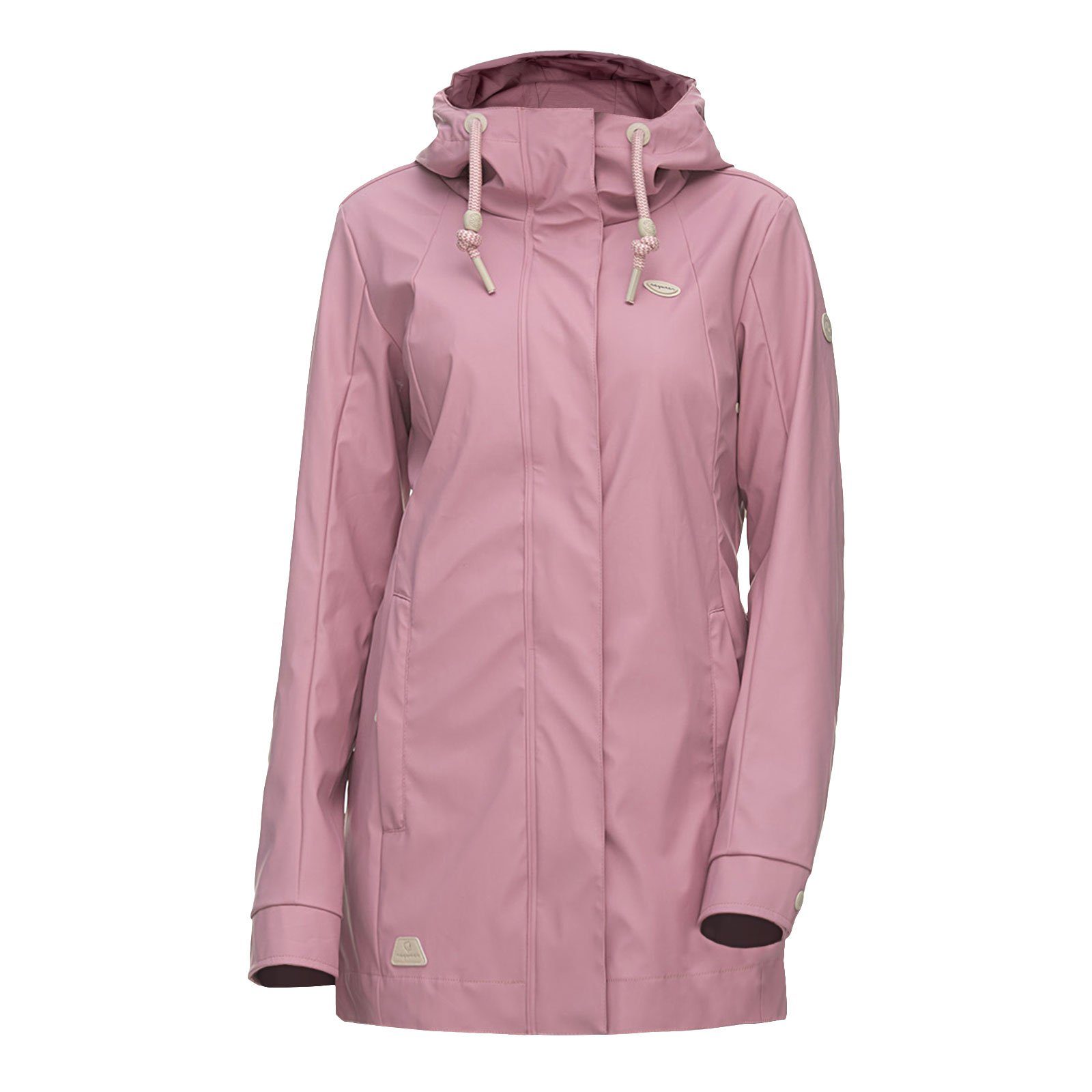 Ragwear Regenjacke Zulla mit Regenwolken-Innenfutter 4061 dusty pink