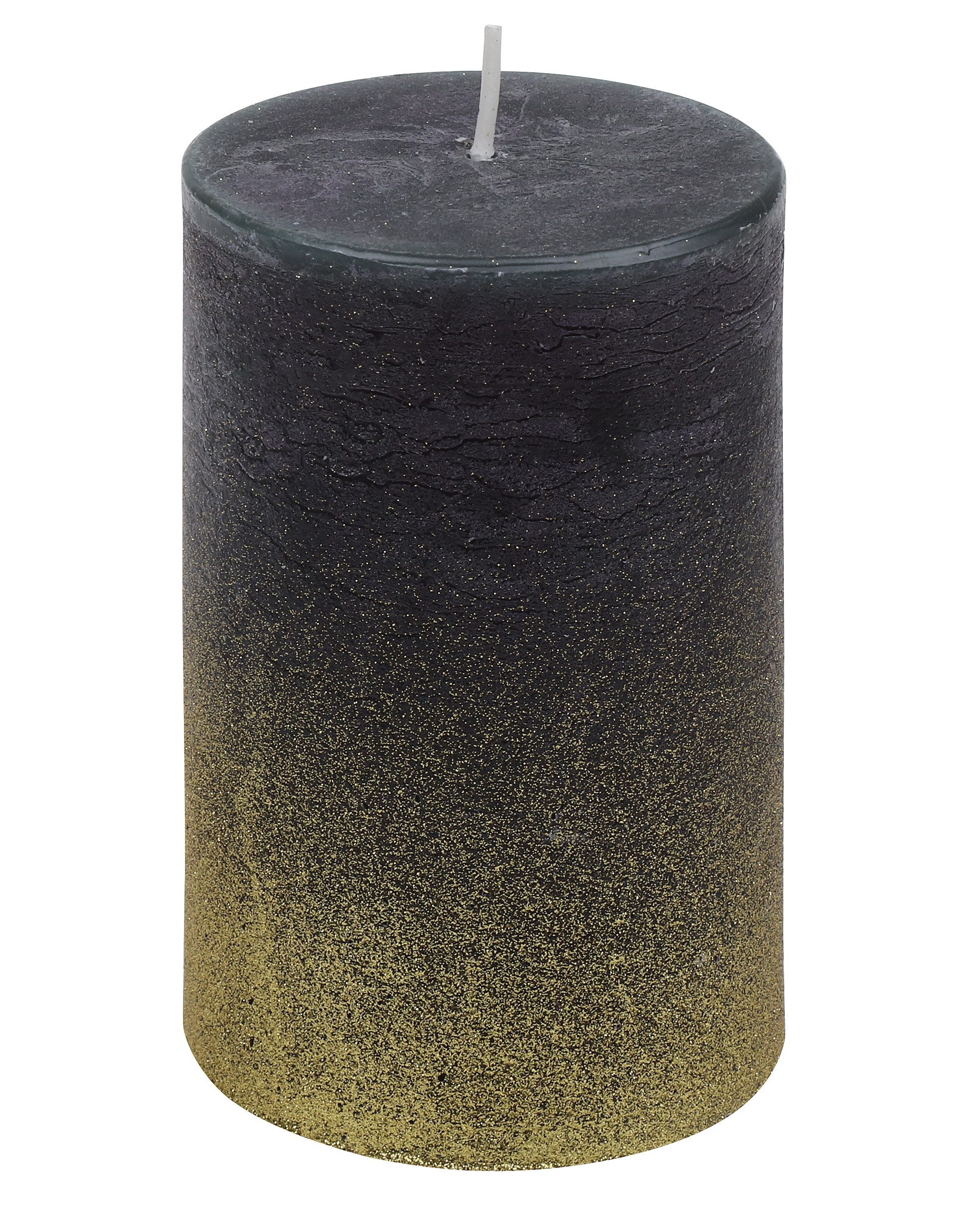 Steinhart Kerzen Adventskerze Stumpenkerze "KARMEN" Anthrazit 100/68 mm günstig online kaufen