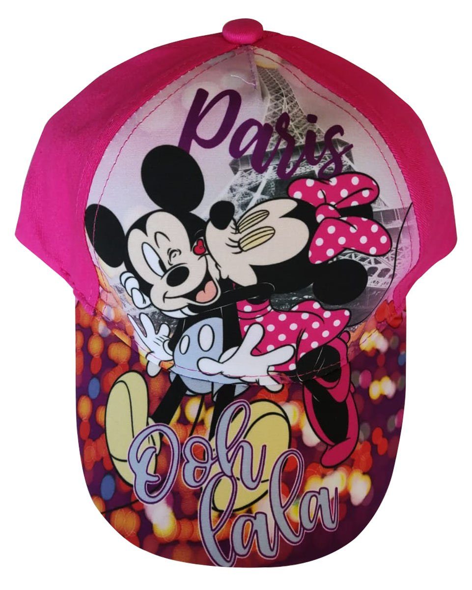 Sun City Baskenmütze Kinder Kappe Disney Minnie Maus Paris "Ooh Lala" f