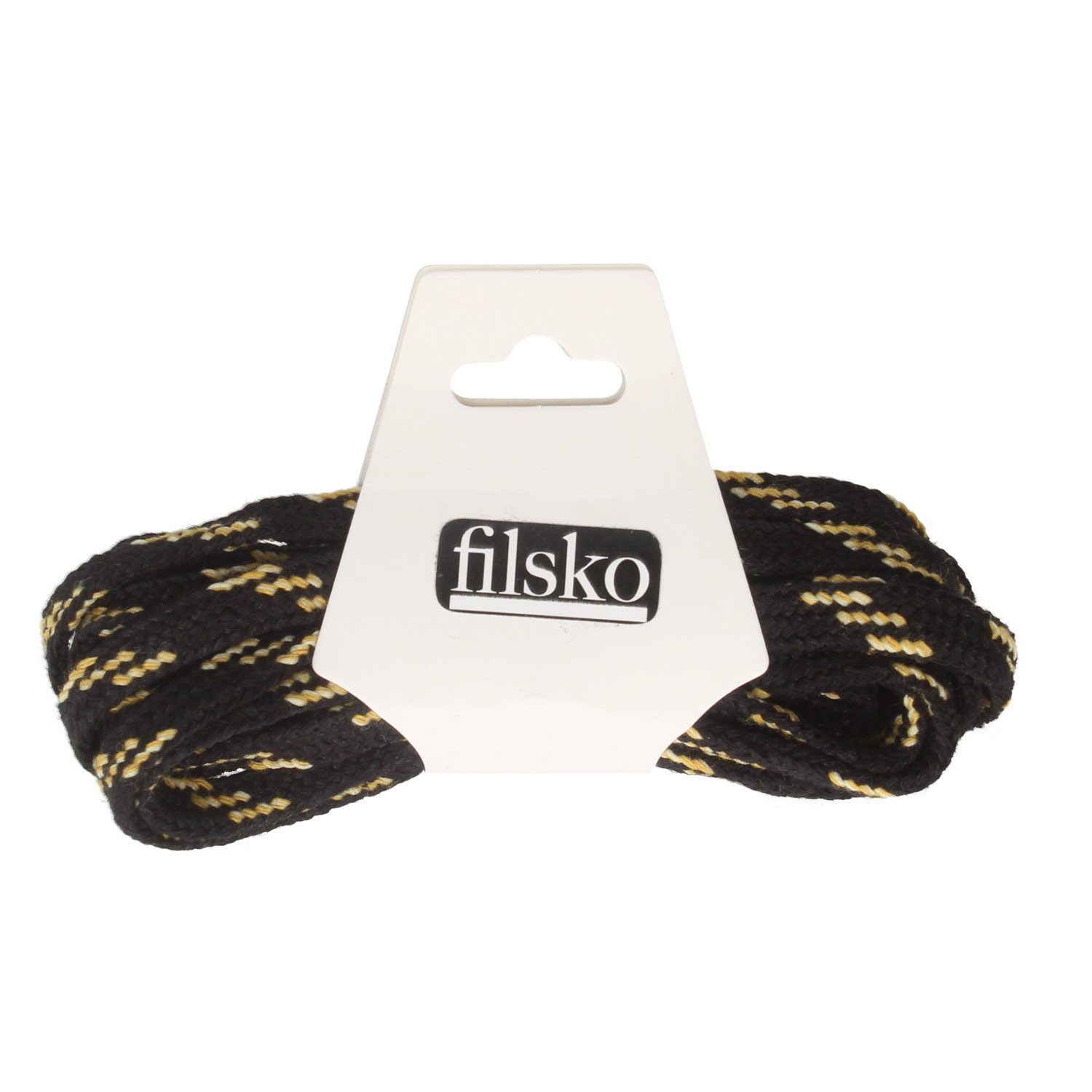 filsko Schnürsenkel Schnürsenkel Unisex ca. 8mm breit, neon, gestreift, bunt, besondere Schnürsenkel