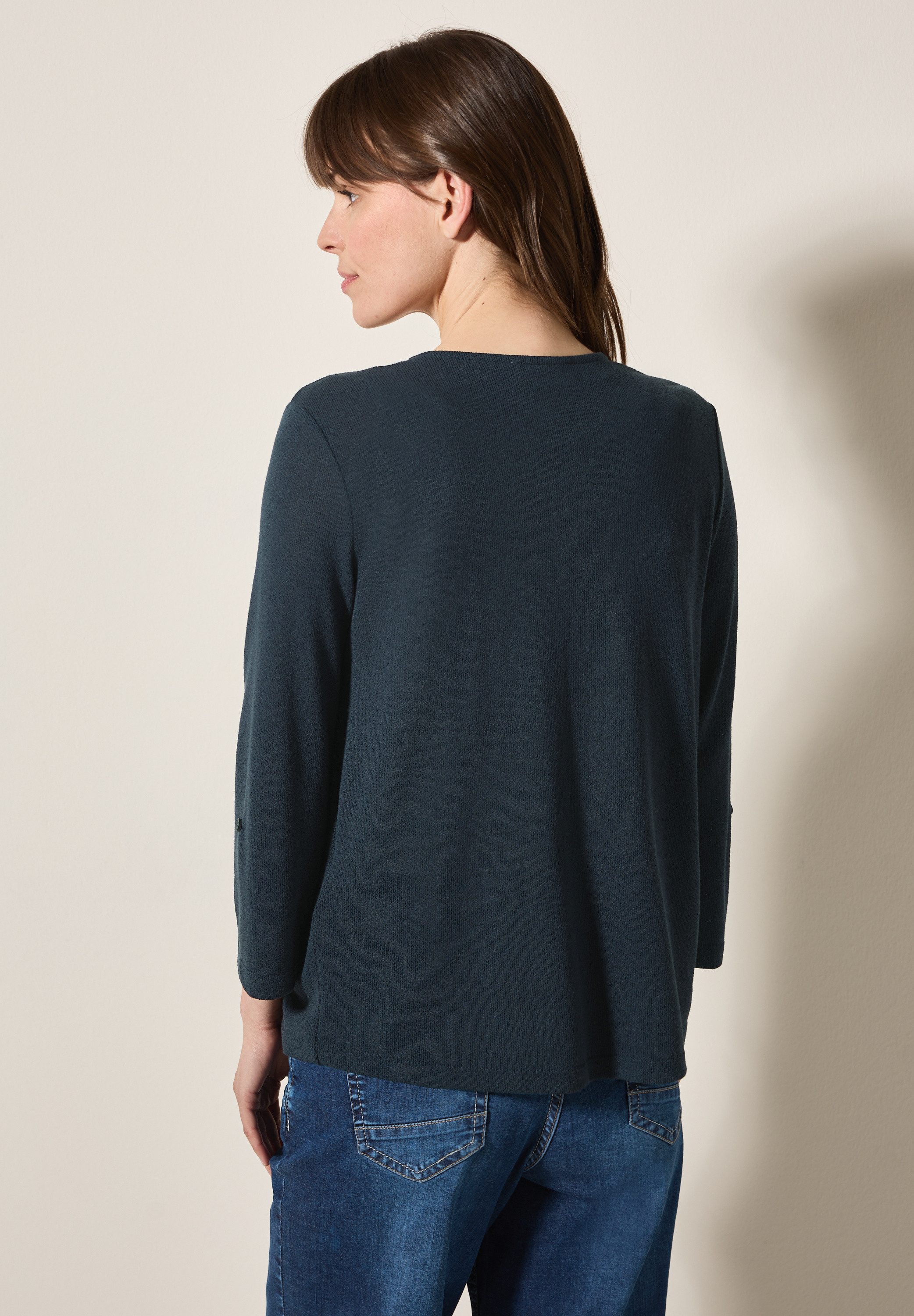 CECIL Shirtjacke mit Turn-Up Ärmel günstig online kaufen