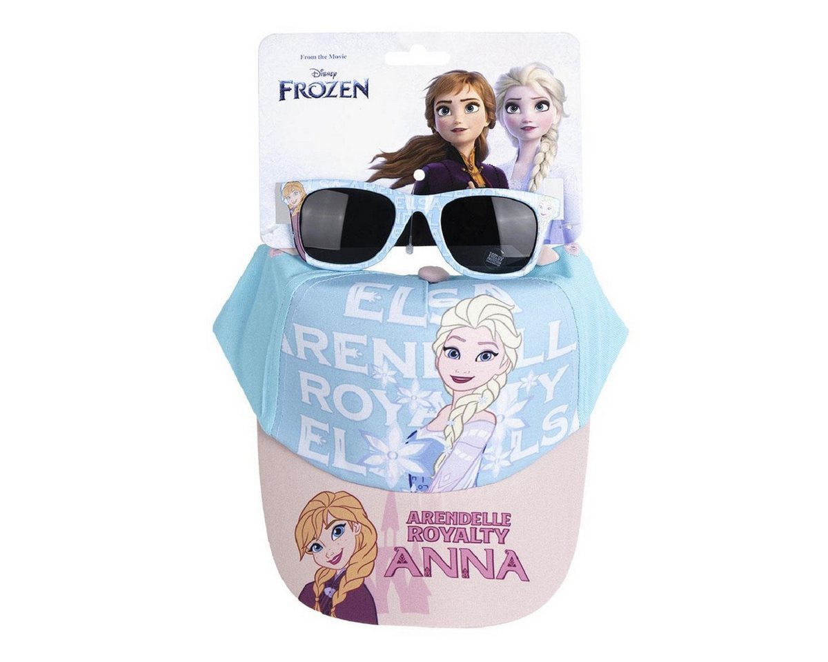 Cerda Baseball Cap Disney Frozen Kinder Cap mit Sonnenbrille Set Sommer Zubehör