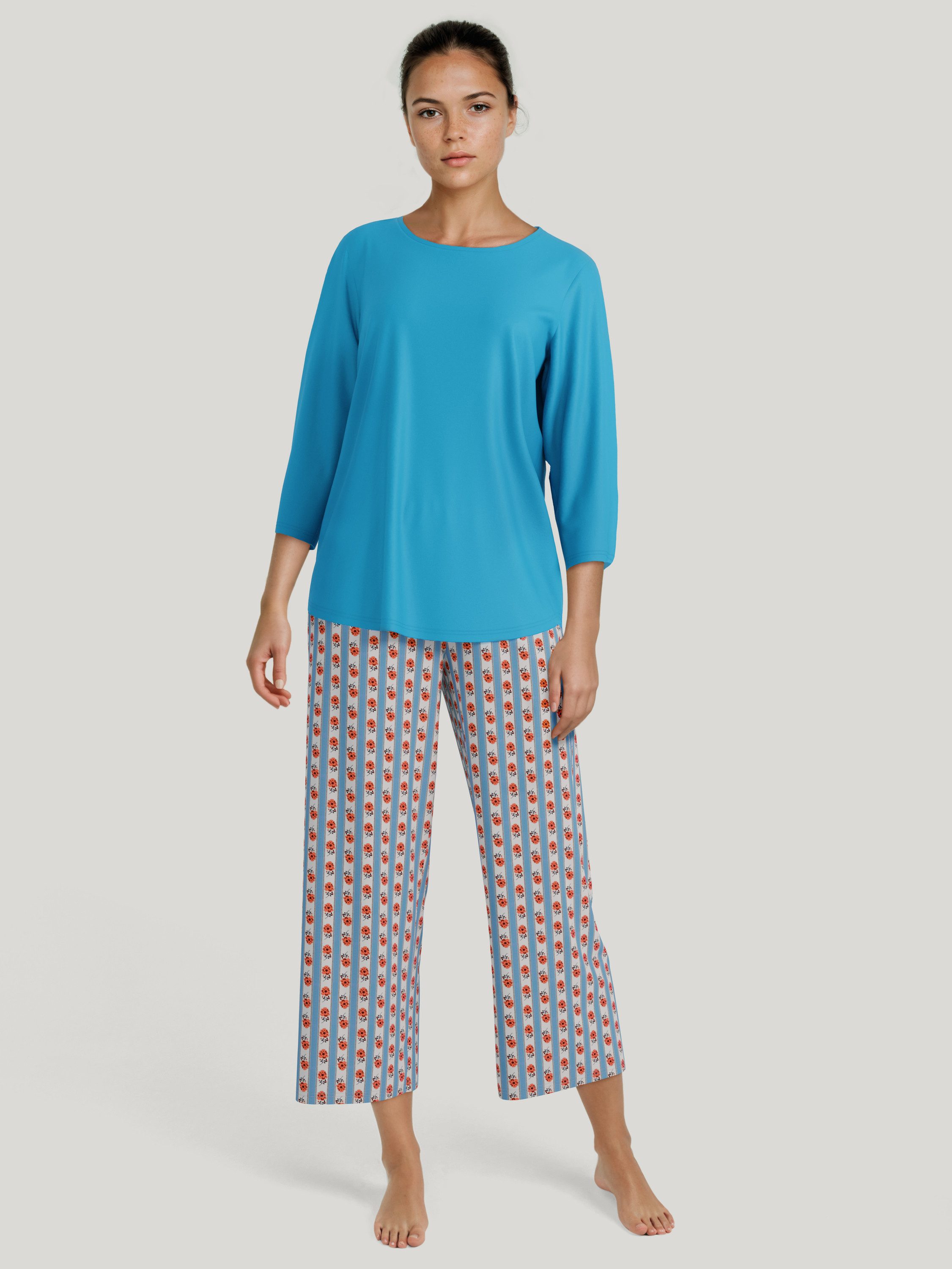 CALIDA Pyjama Grounded Nights Damen (2 günstig online kaufen