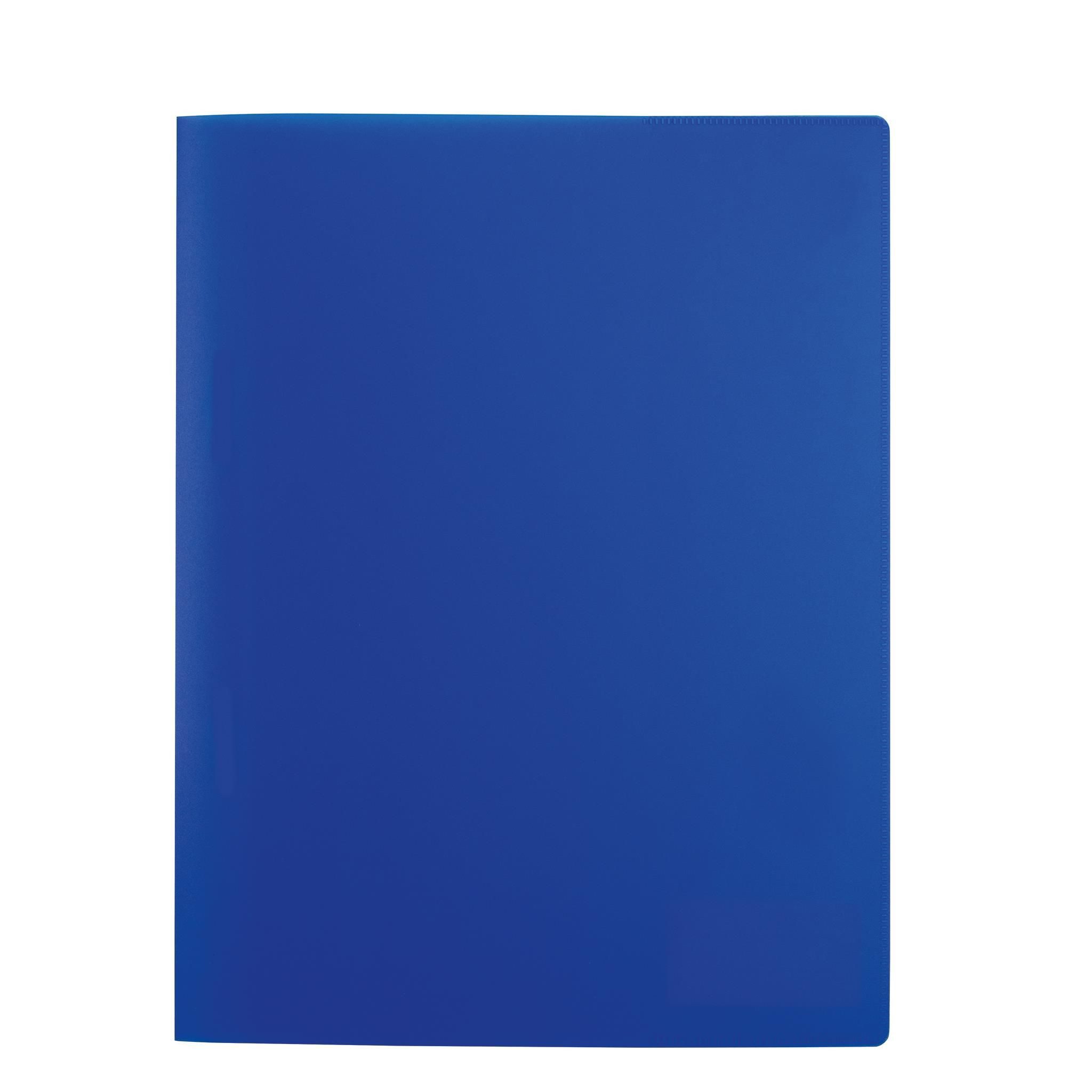 HERMA Hefter Herma Schnellhefter PP A4 transluzent dunkelblau