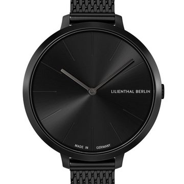 Lilienthal Berlin Quarzuhr Rosalux Black Sensation - Mesh Schwarz