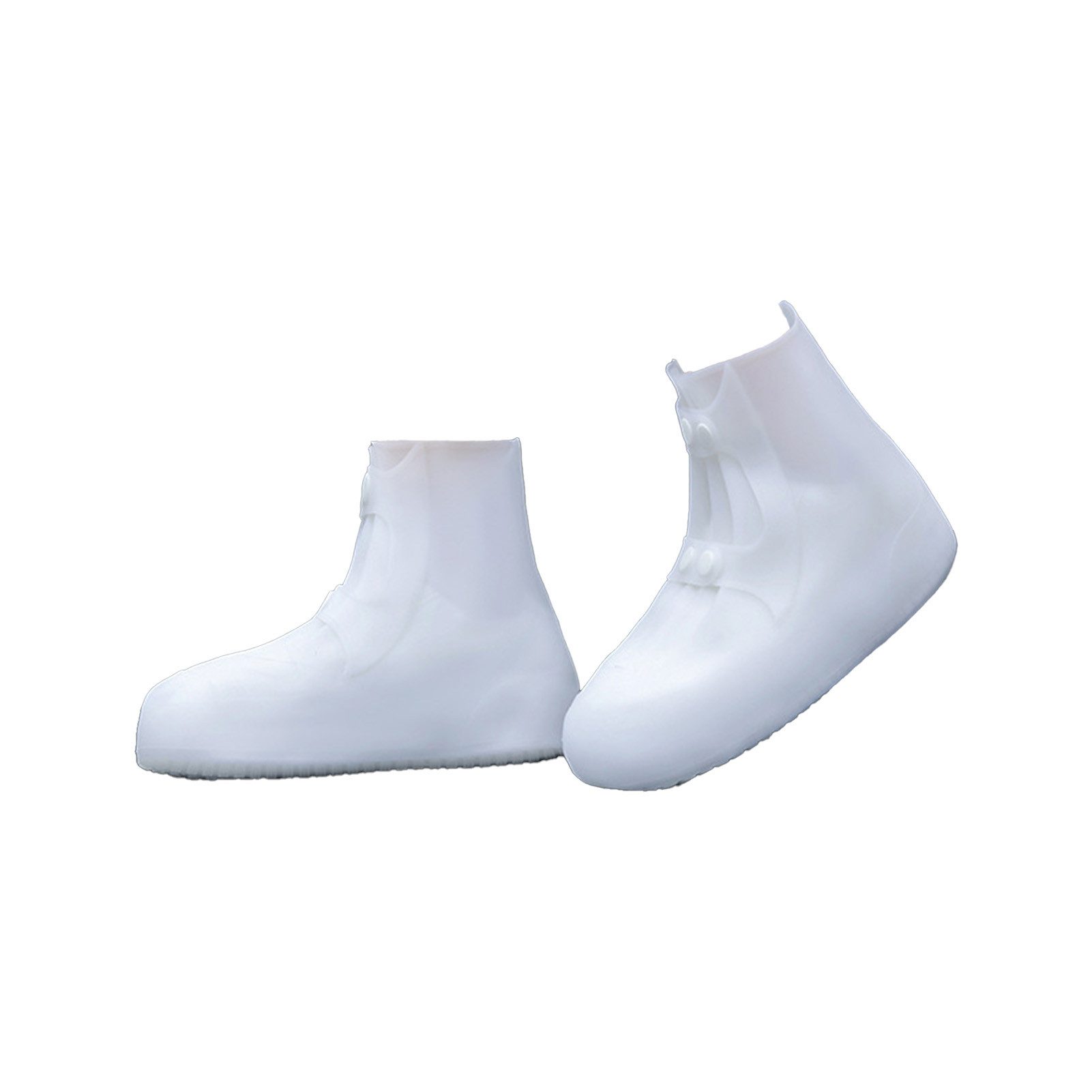 Jumpeak Бахилы schuhüberzieher wasserdicht,schuhüberzieher mehrweg,outdoorausrüstung (Kann barfuß getragen werden) regen schuhüberzieher,5 Farben,Mehrere Größen,Warm,Silikon,Unisex