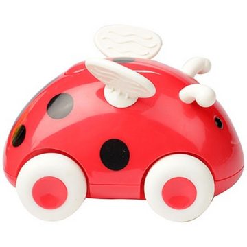 Toi-Toys Spielzeug-Rennwagen Baby Insekten-Auto mit Rückzugmotor Biene oder Marienkäfer