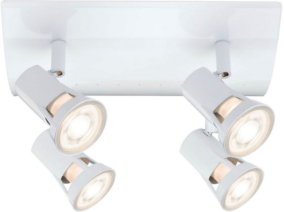 Paulmann LED Deckenleuchte Teja, ohne Leuchtmittel, moderne Deckenlampe für  Büro, Flur, Küche Ess-und Wohnzimmer | Deckenlampen