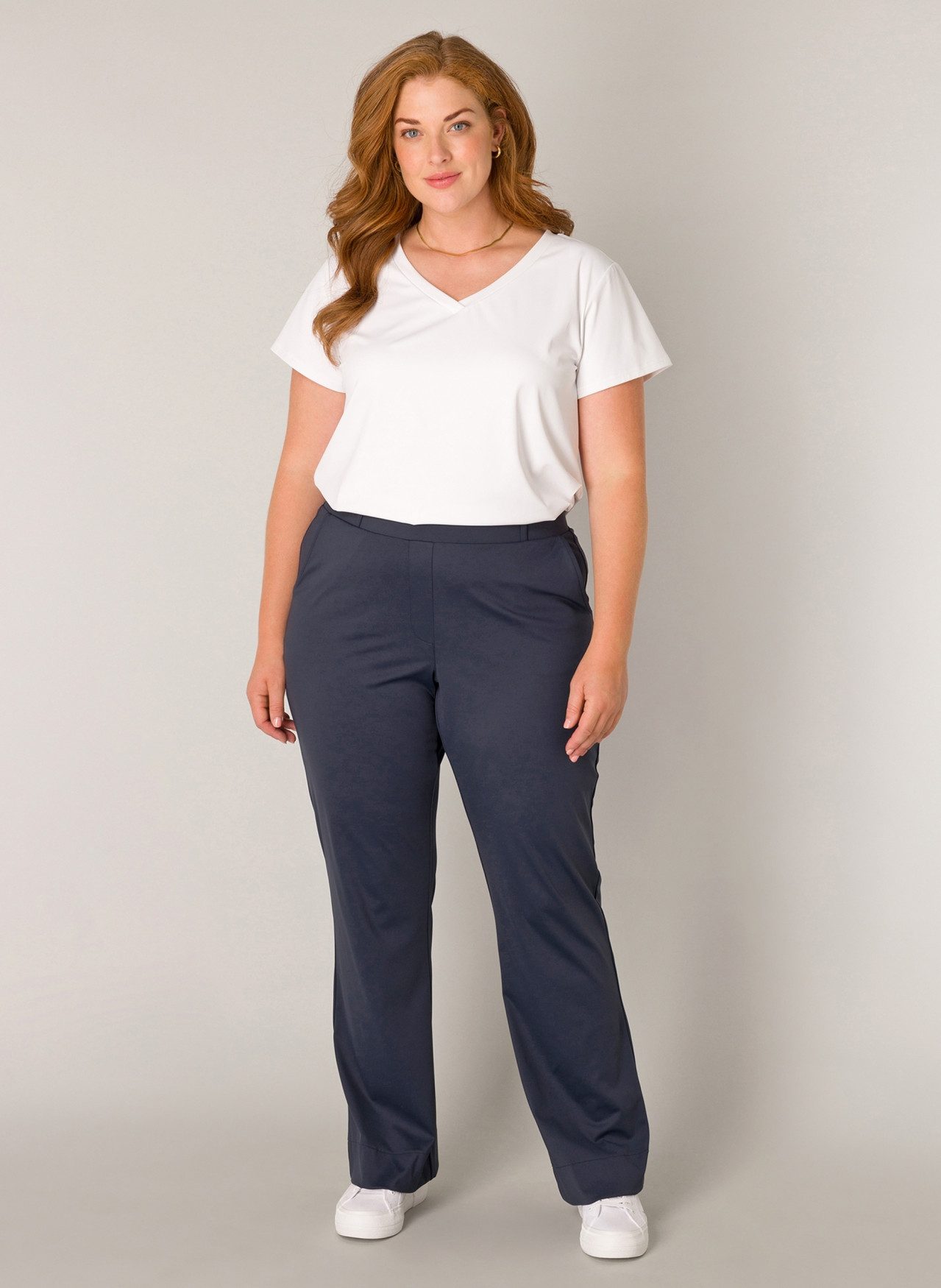 Base Level Curvy Stoffhose Lori Sommerhose günstig online kaufen