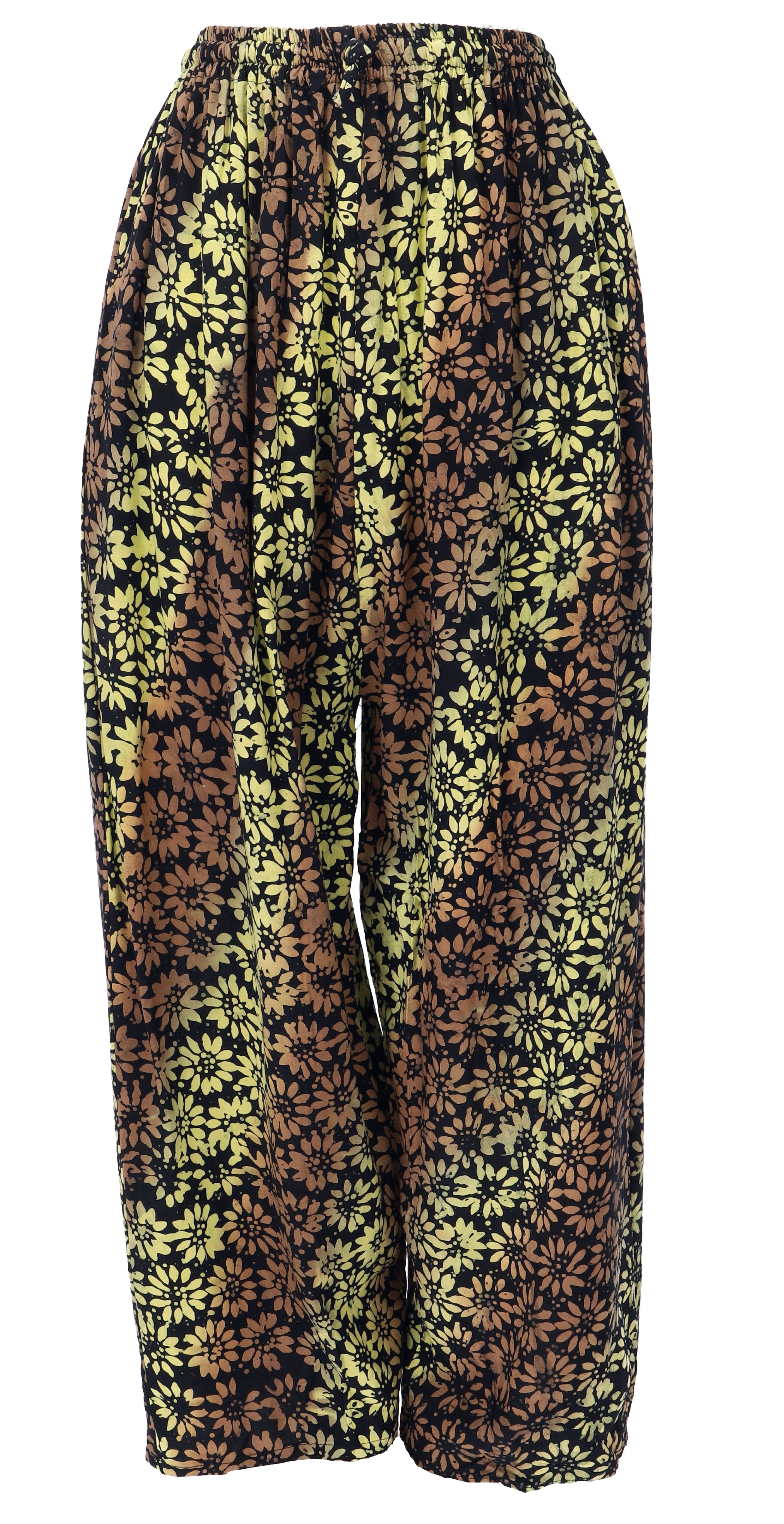 Guru-Shop Relaxhose Weite farbenfrohe Palazzohose, Boho günstig online kaufen