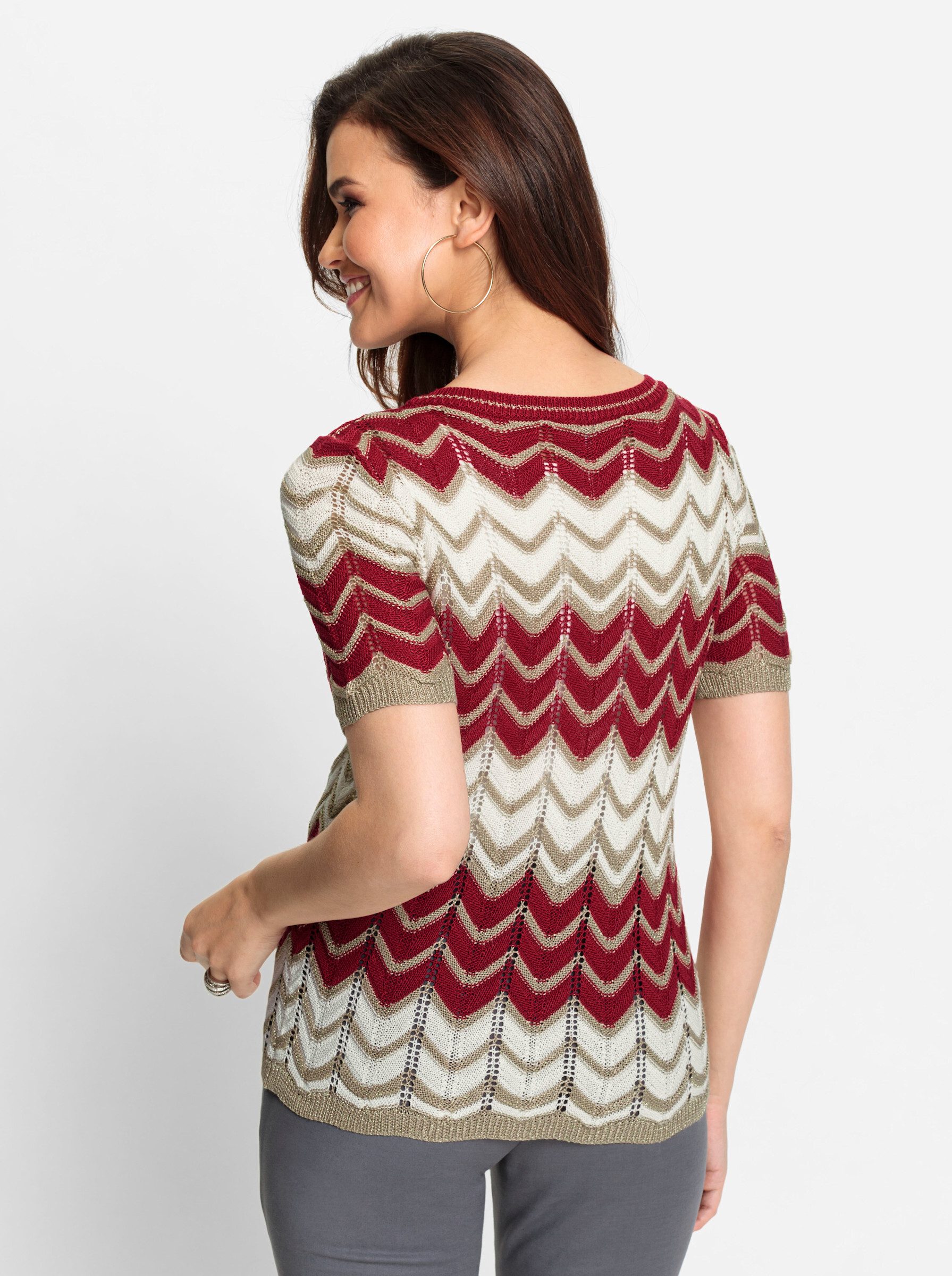 Witt Strickpullover Ajourpullover günstig online kaufen