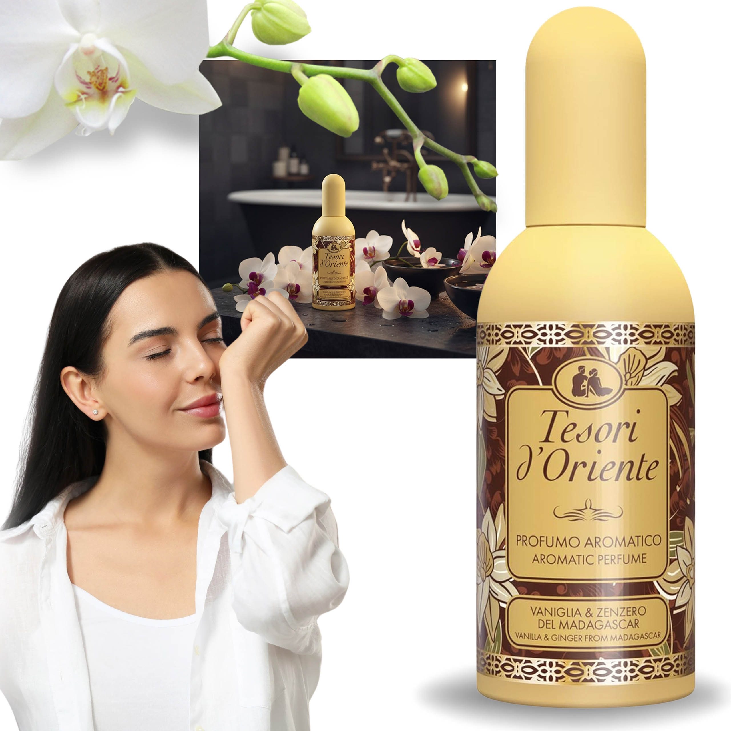 Tesori d´Oriente Eau de Toilette Tesori d'Oriente Vanilia e Zenzero Eau de Toilette 100 ml, 1-tlg.