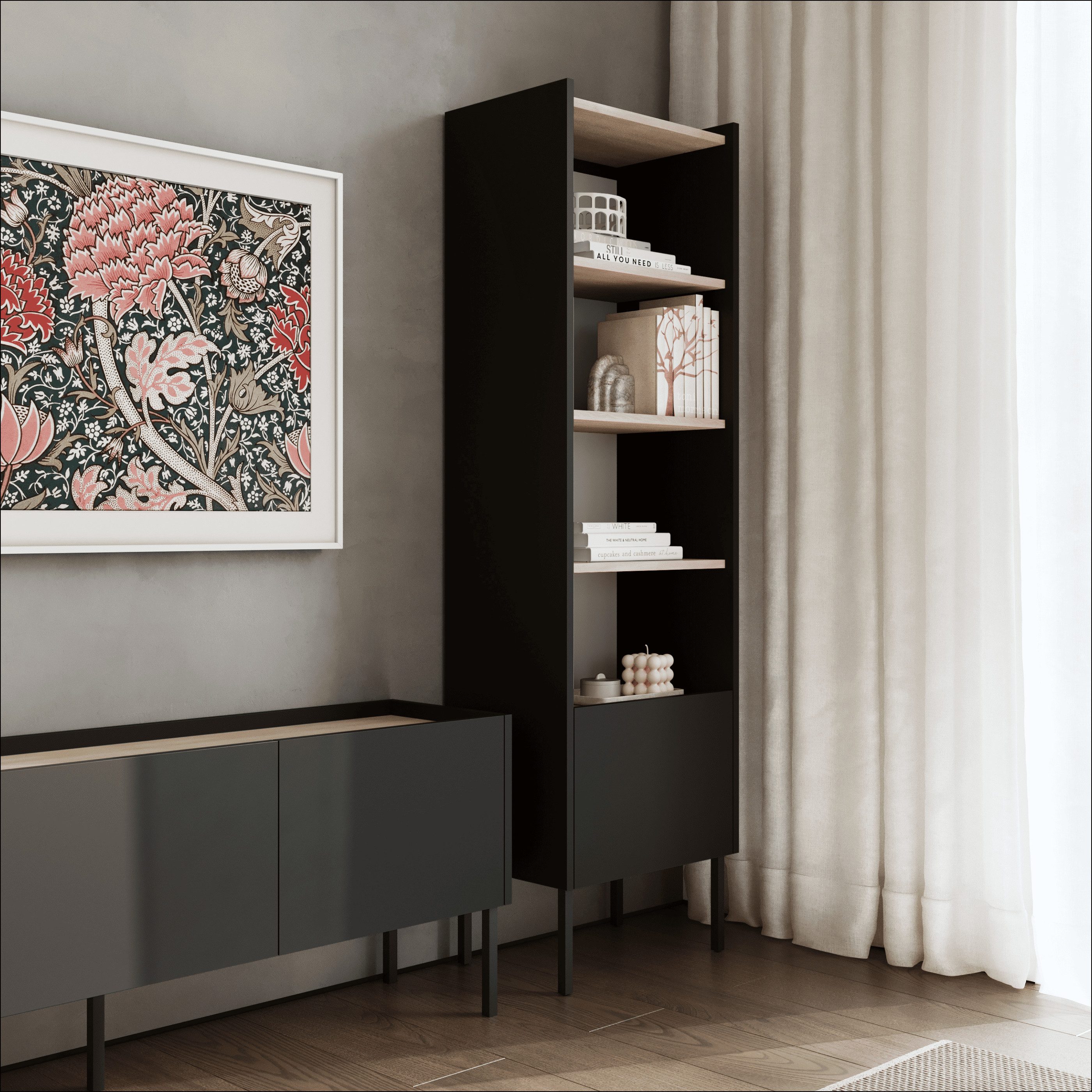 Platan Room Hochschrank DUO Regal 50 günstig online kaufen