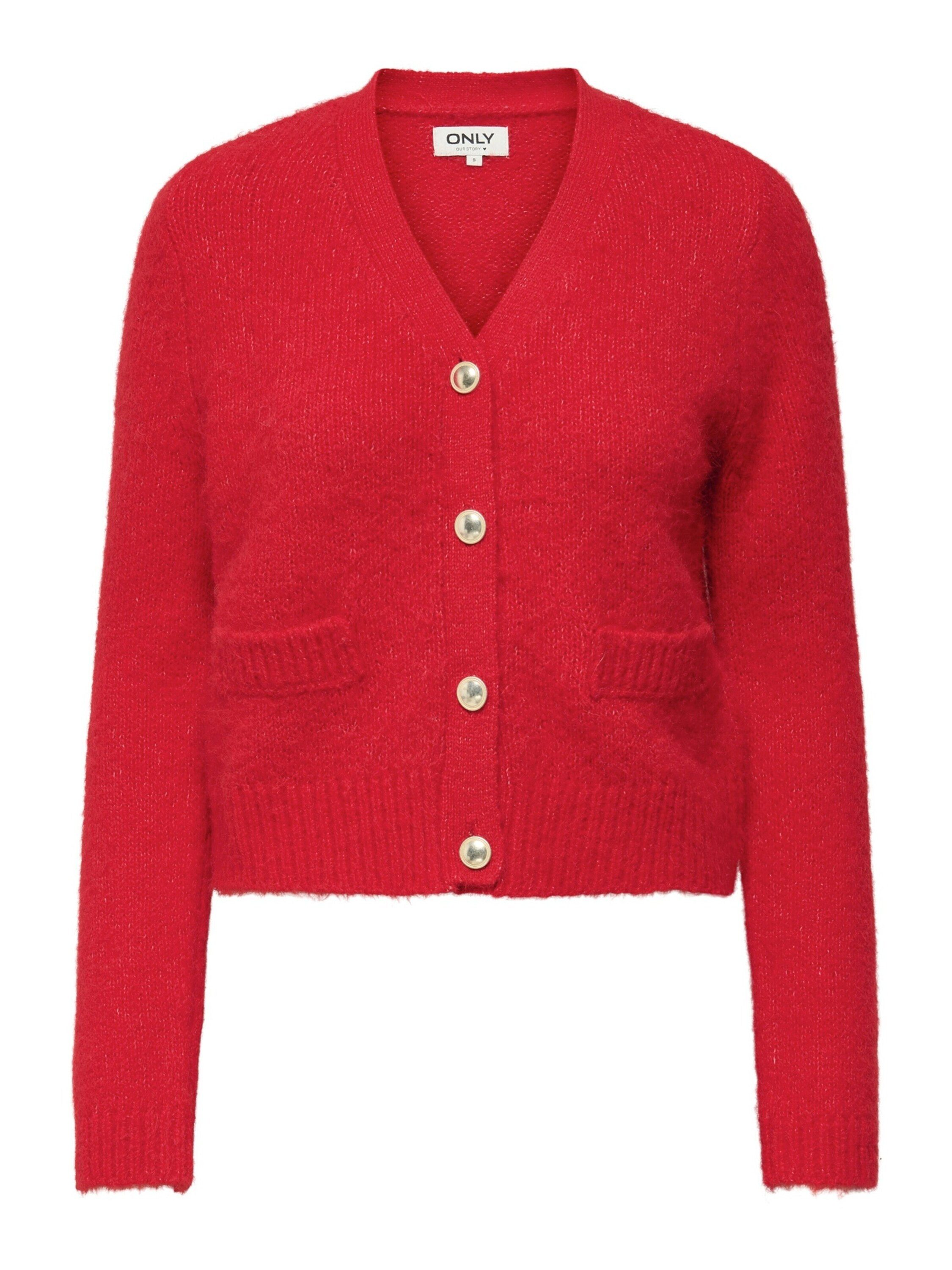 Strickjacke ONLMAGGIE LIFE LS V-NECK CARDI CC KNT