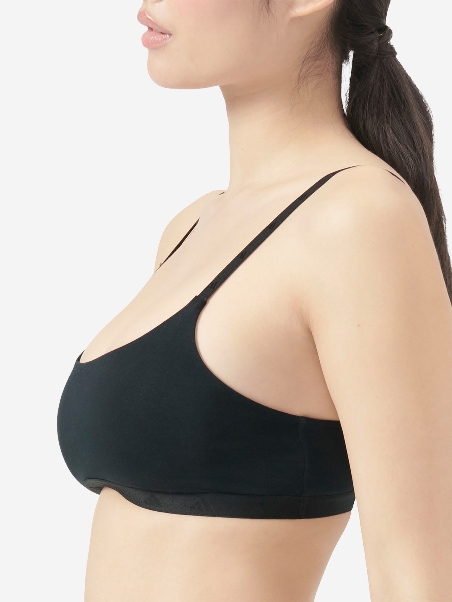 adidas Sportswear Bralette Sport Active Essentials Cotton BH, Bustier Top – Bild 4 von 5