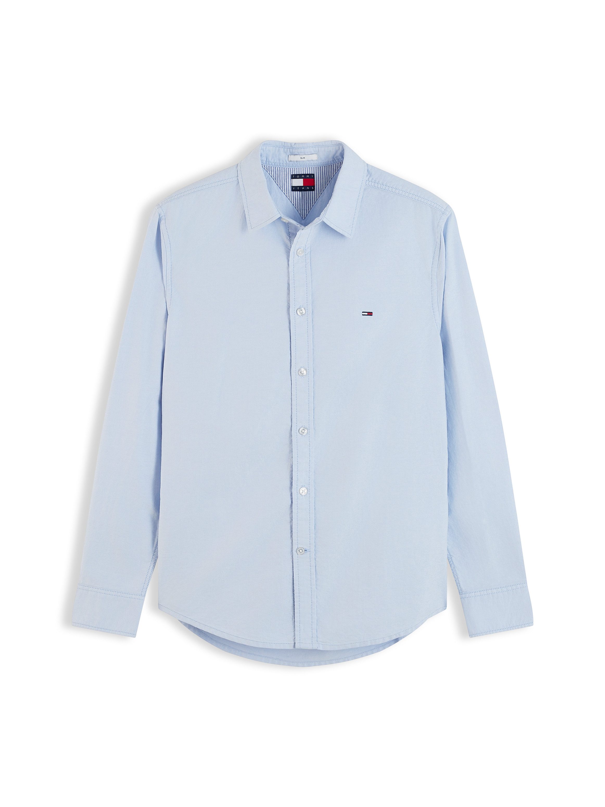 Tommy Jeans Langarmhemd SLIM OXFORD SHIRT Slim fit mit Hemdkragen – Bild 5 von 5