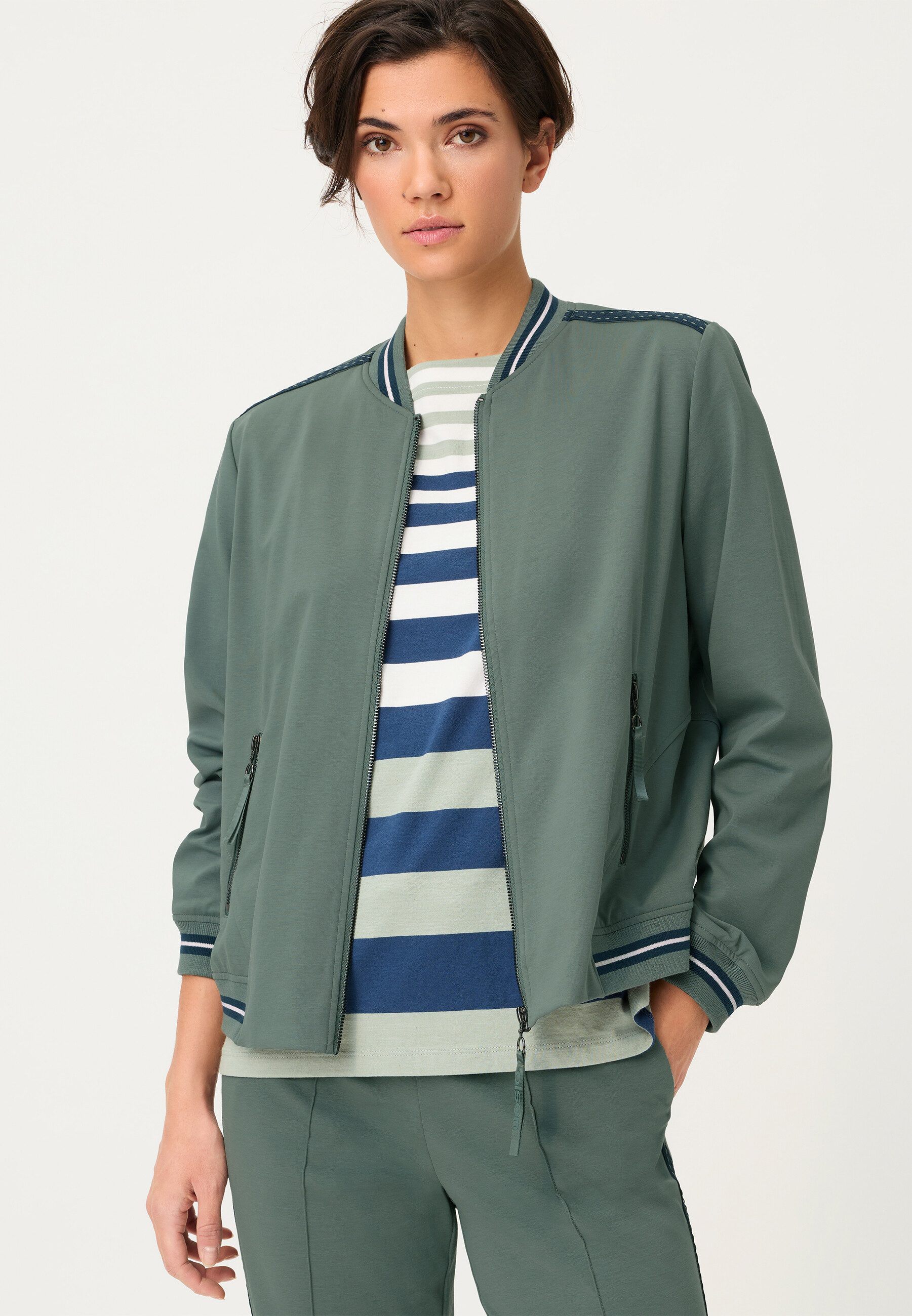 Olsen Kurzblazer Jacke in cleaner Optik